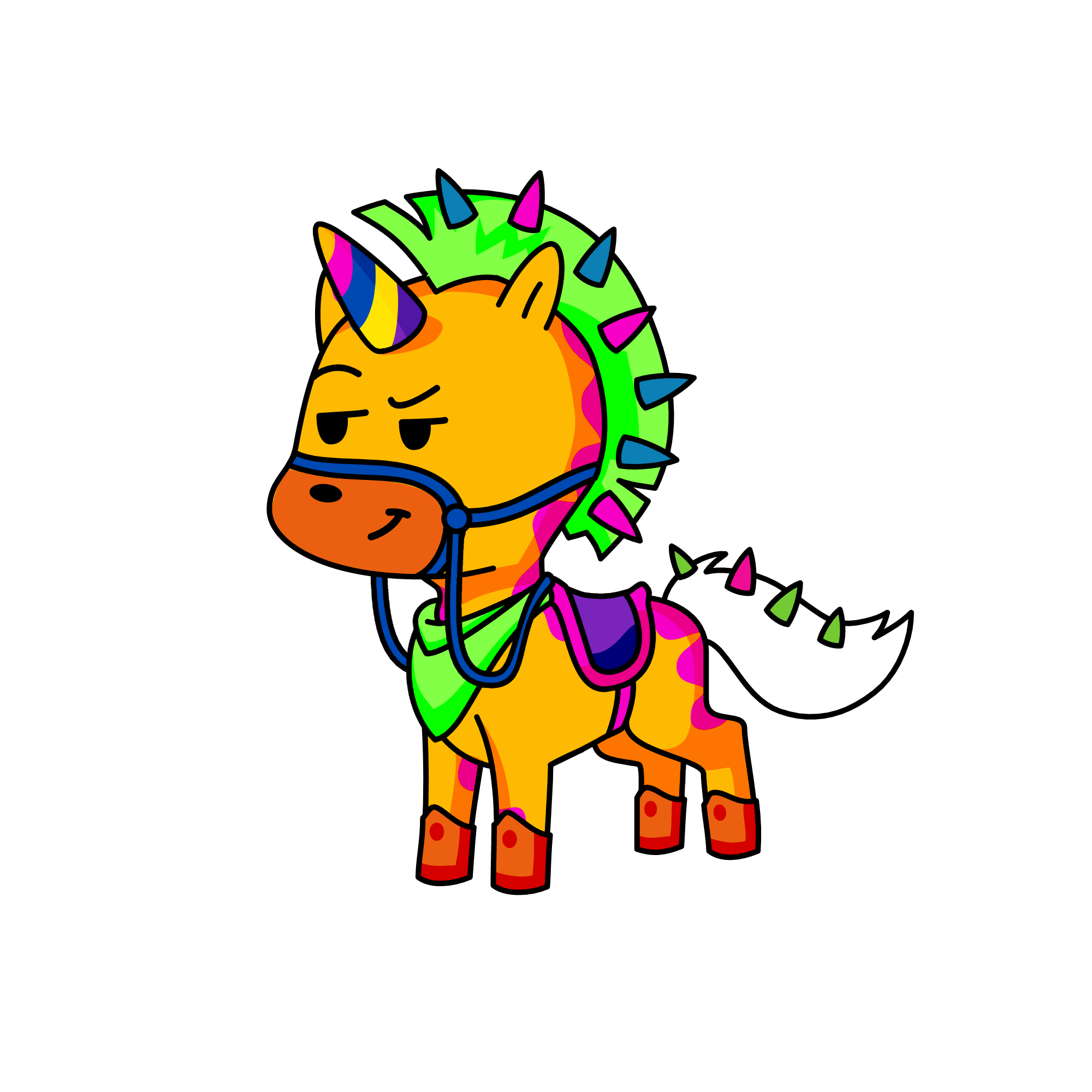 Meg-an, the unicorn