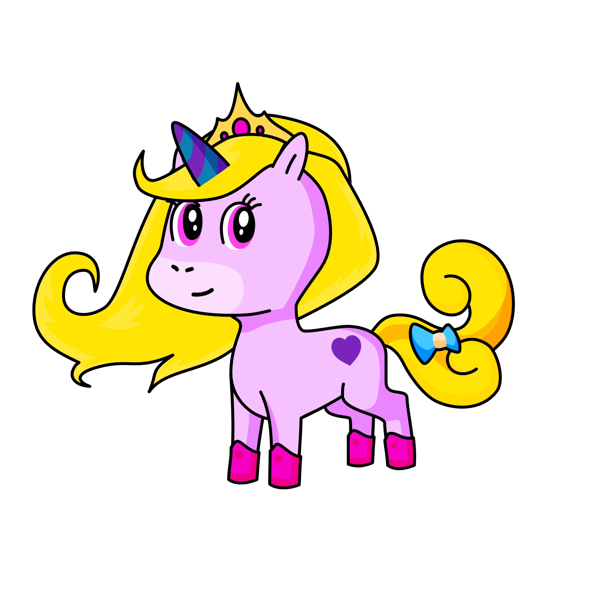 Princes Ui, the unicorn