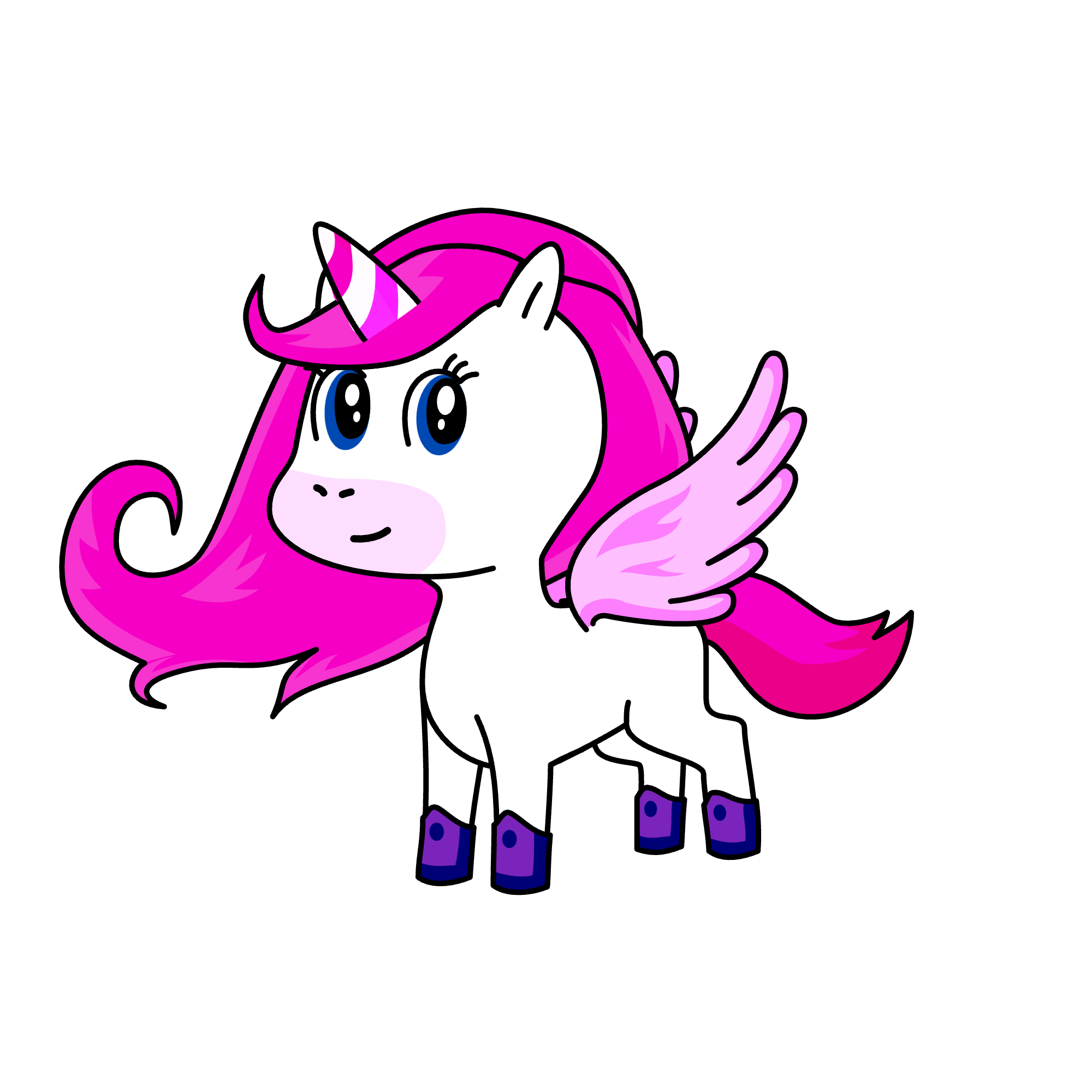 Una, the unicorn