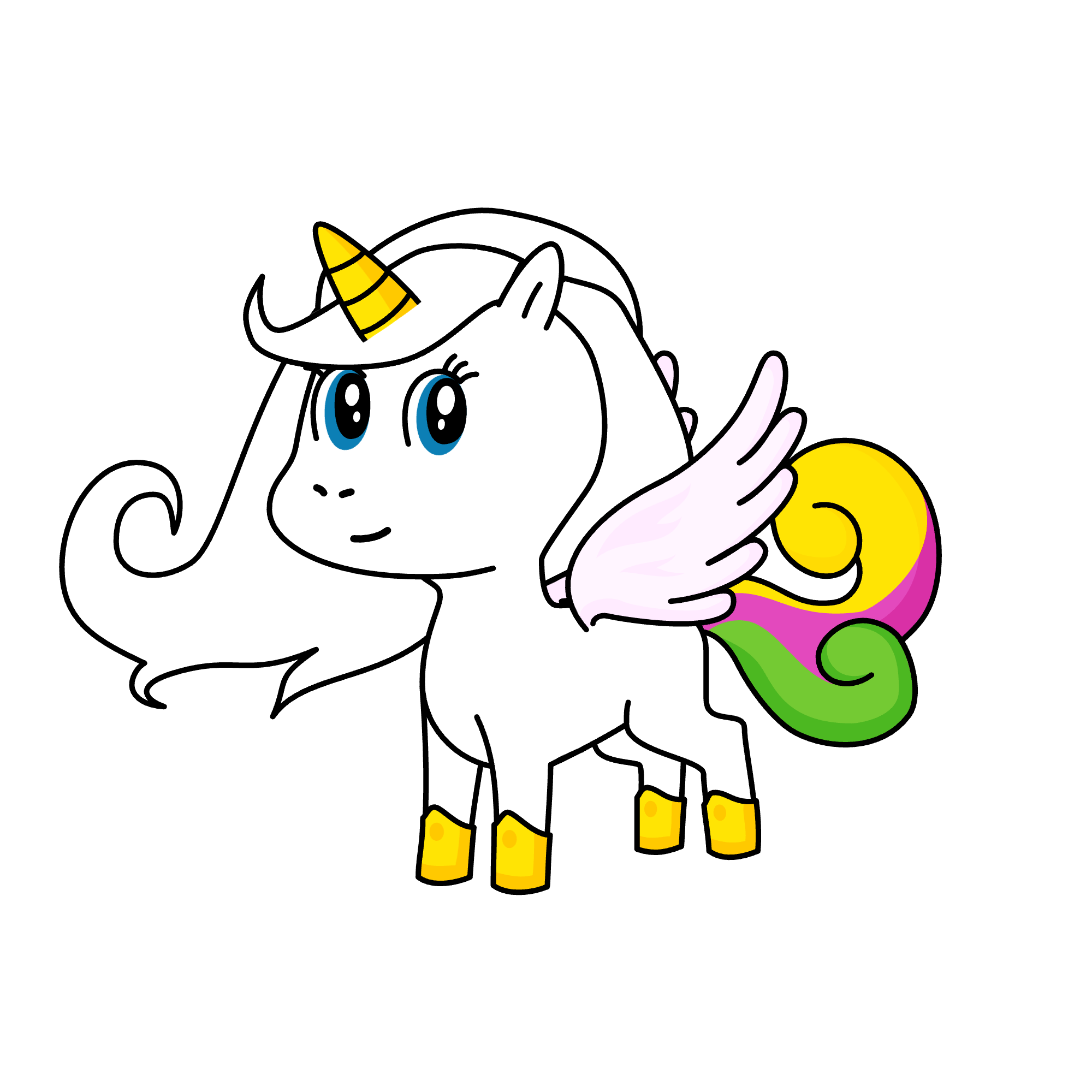 Snowbell, the unicorn