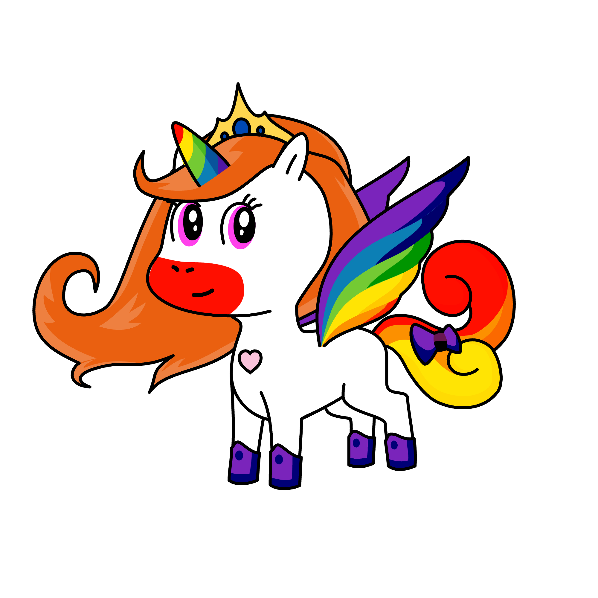 How To Get Rainbow Unicorn & Wings In Cornify, the unicorn