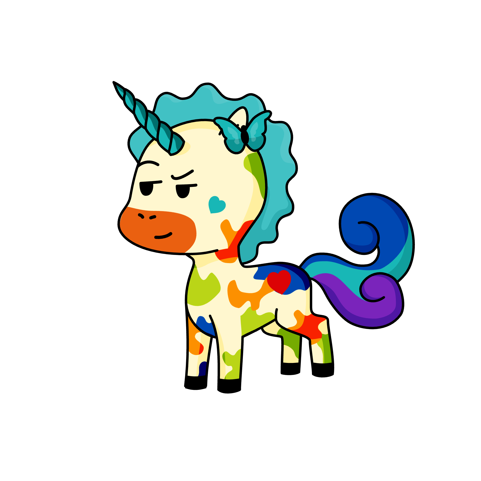Dusty, the unicorn