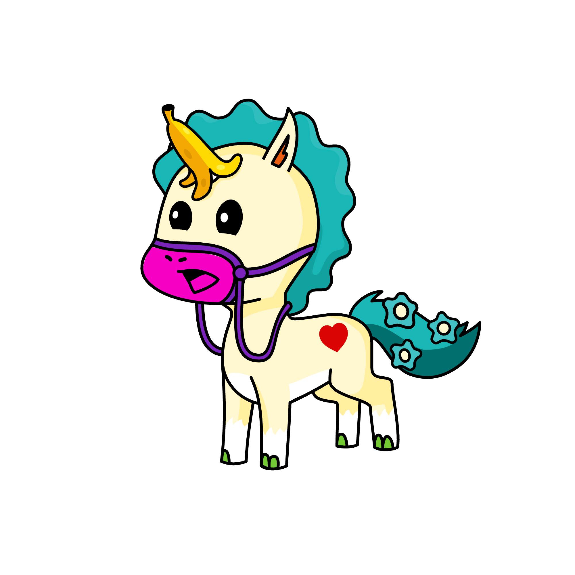 Fork, the unicorn