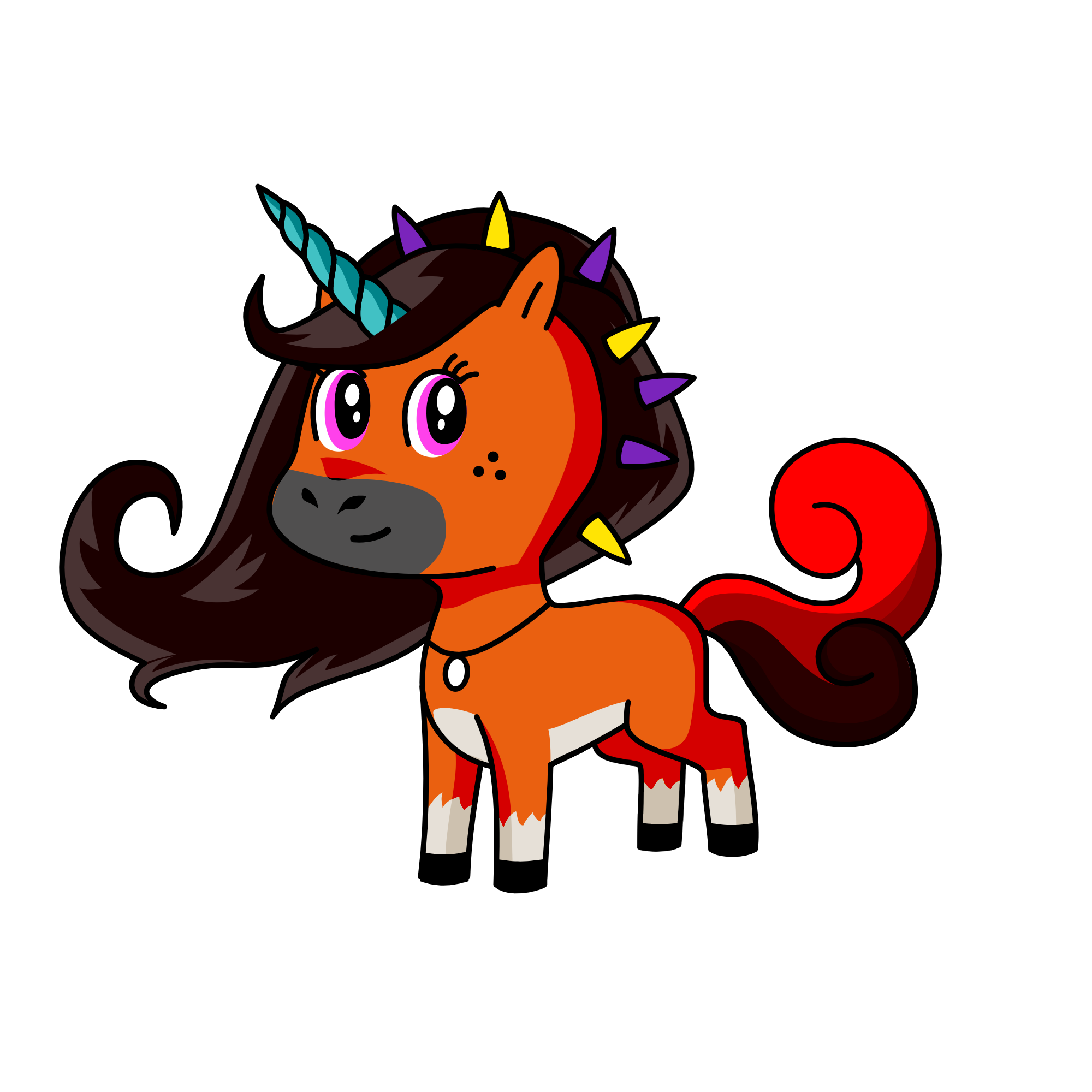Unikornek, the unicorn