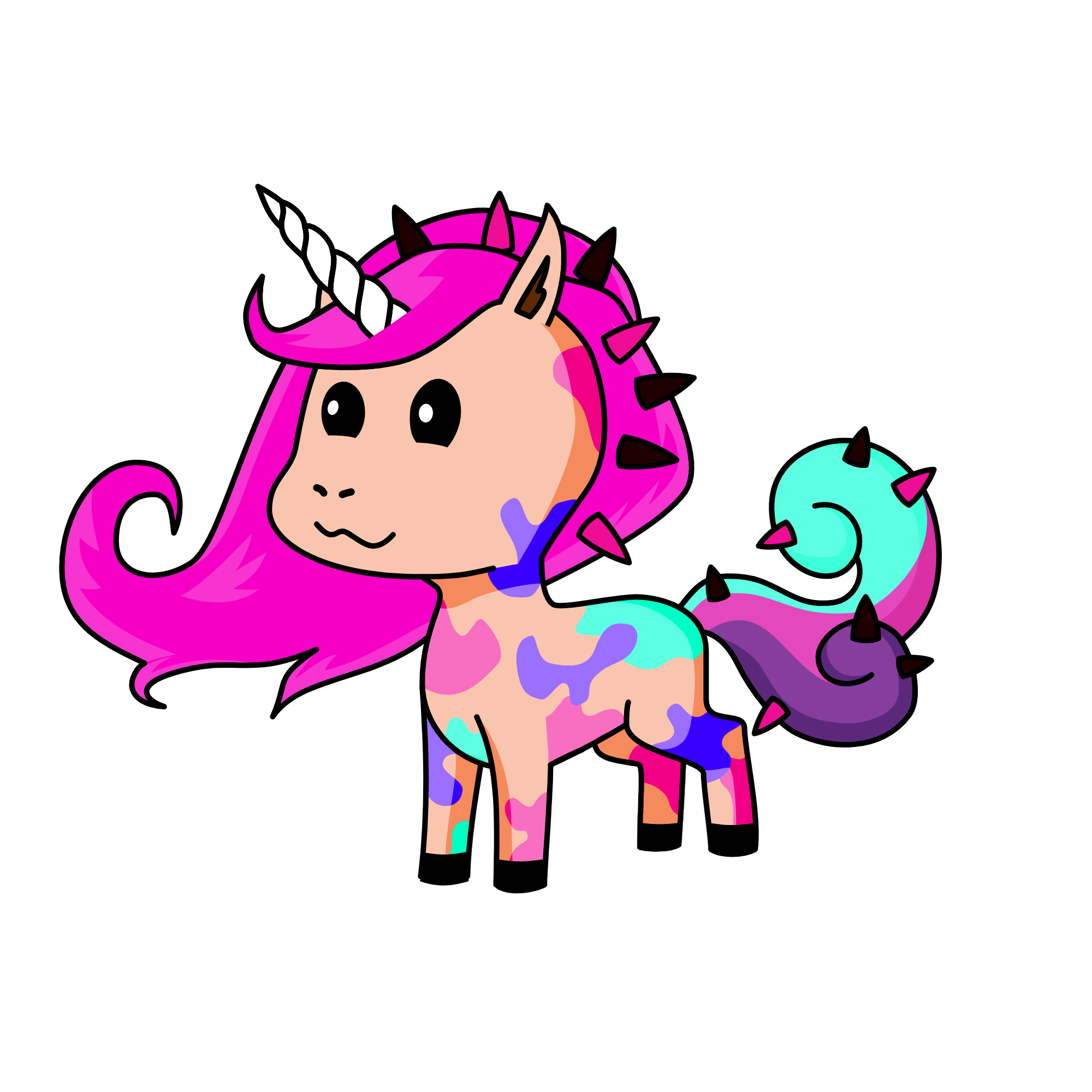 rose, the unicorn
