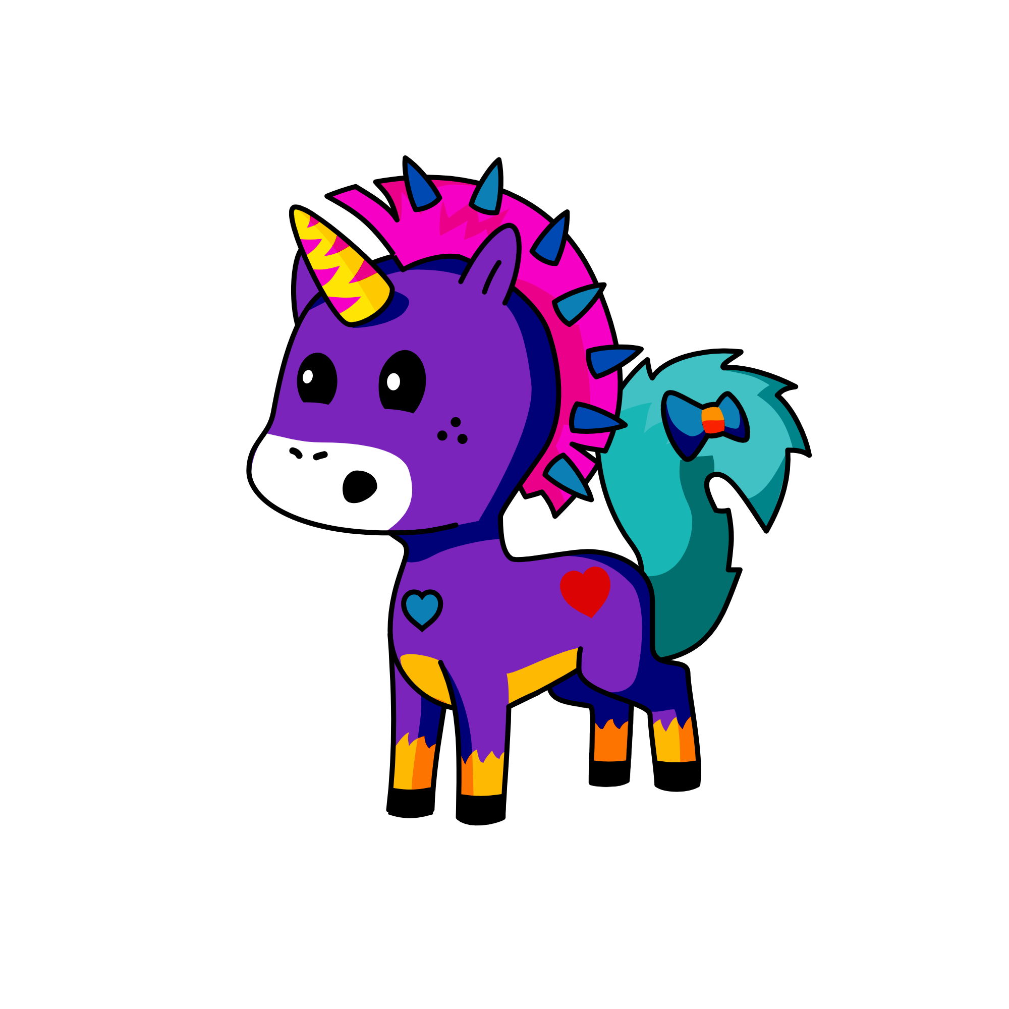 fffff, the unicorn