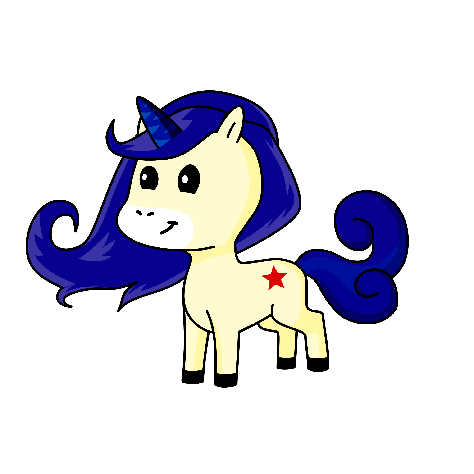 Marinette, the unicorn