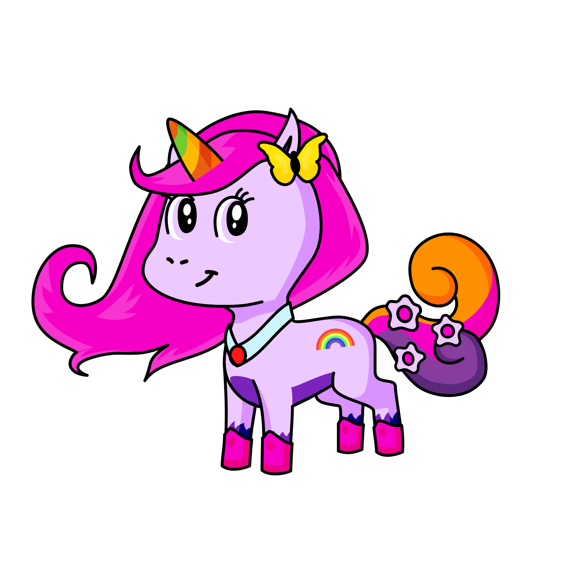 Diasy, the unicorn