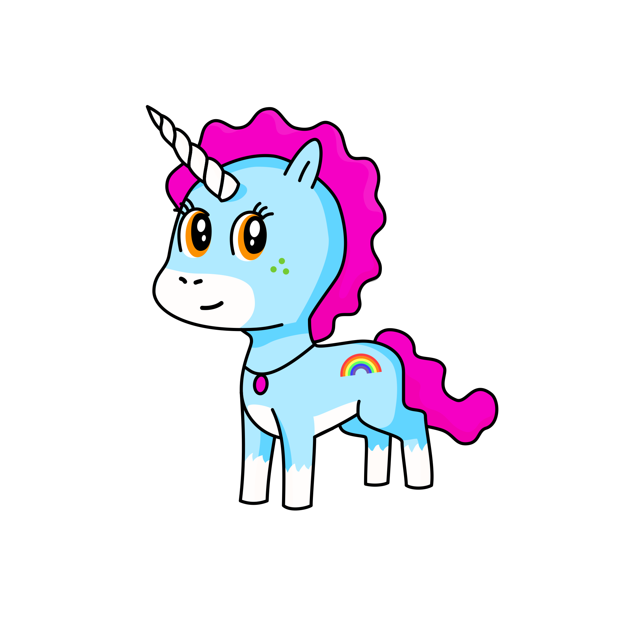 Mazz, the unicorn