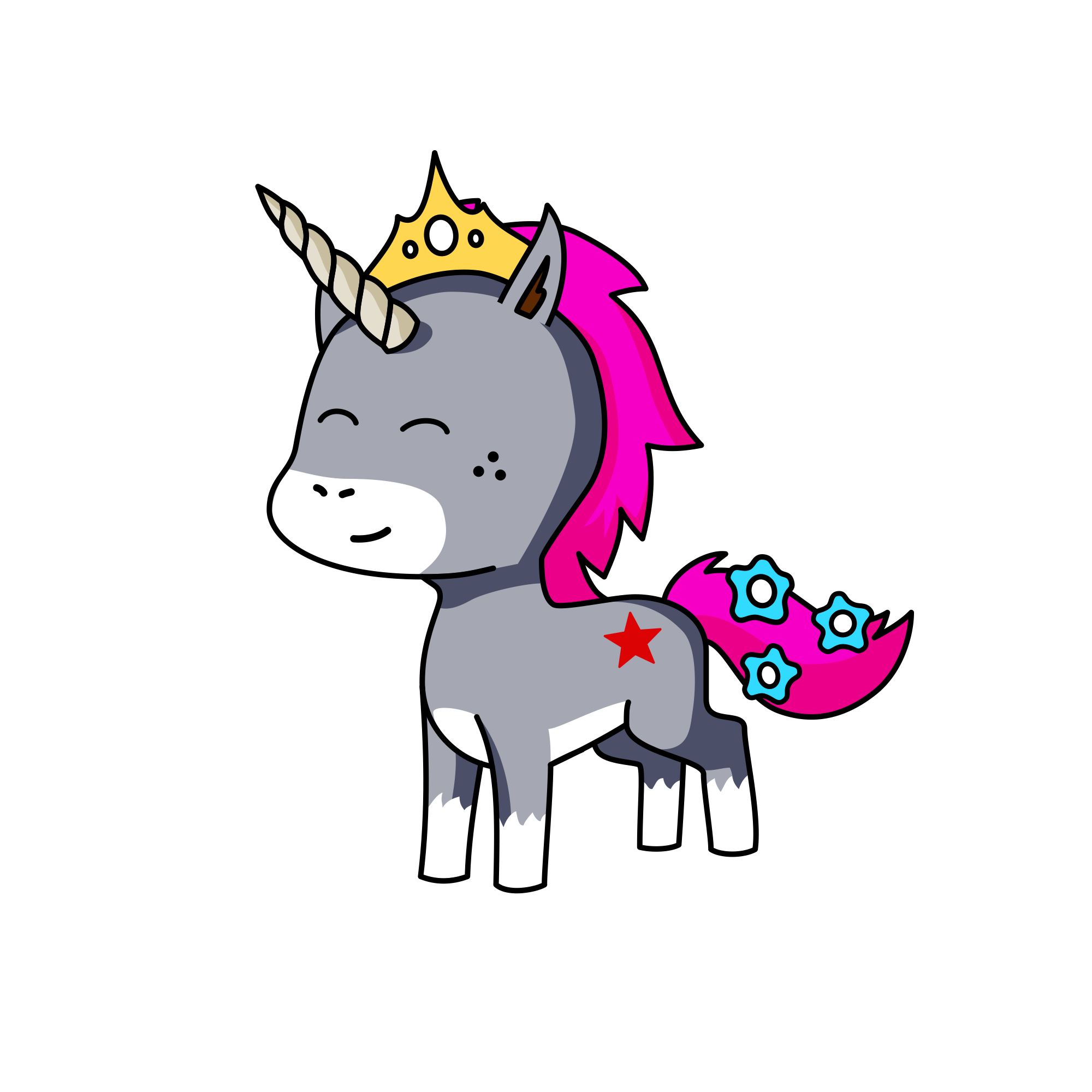 Flak, the unicorn