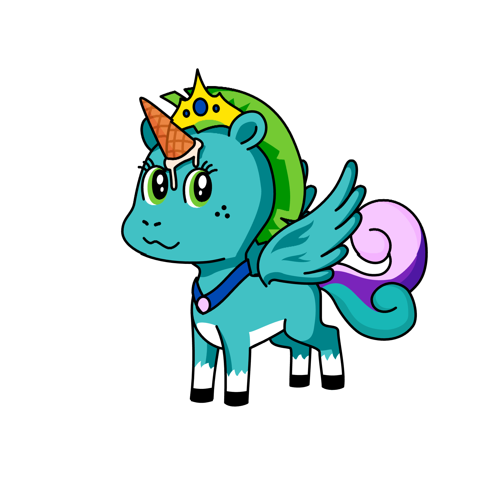 PUR Gamin, the unicorn