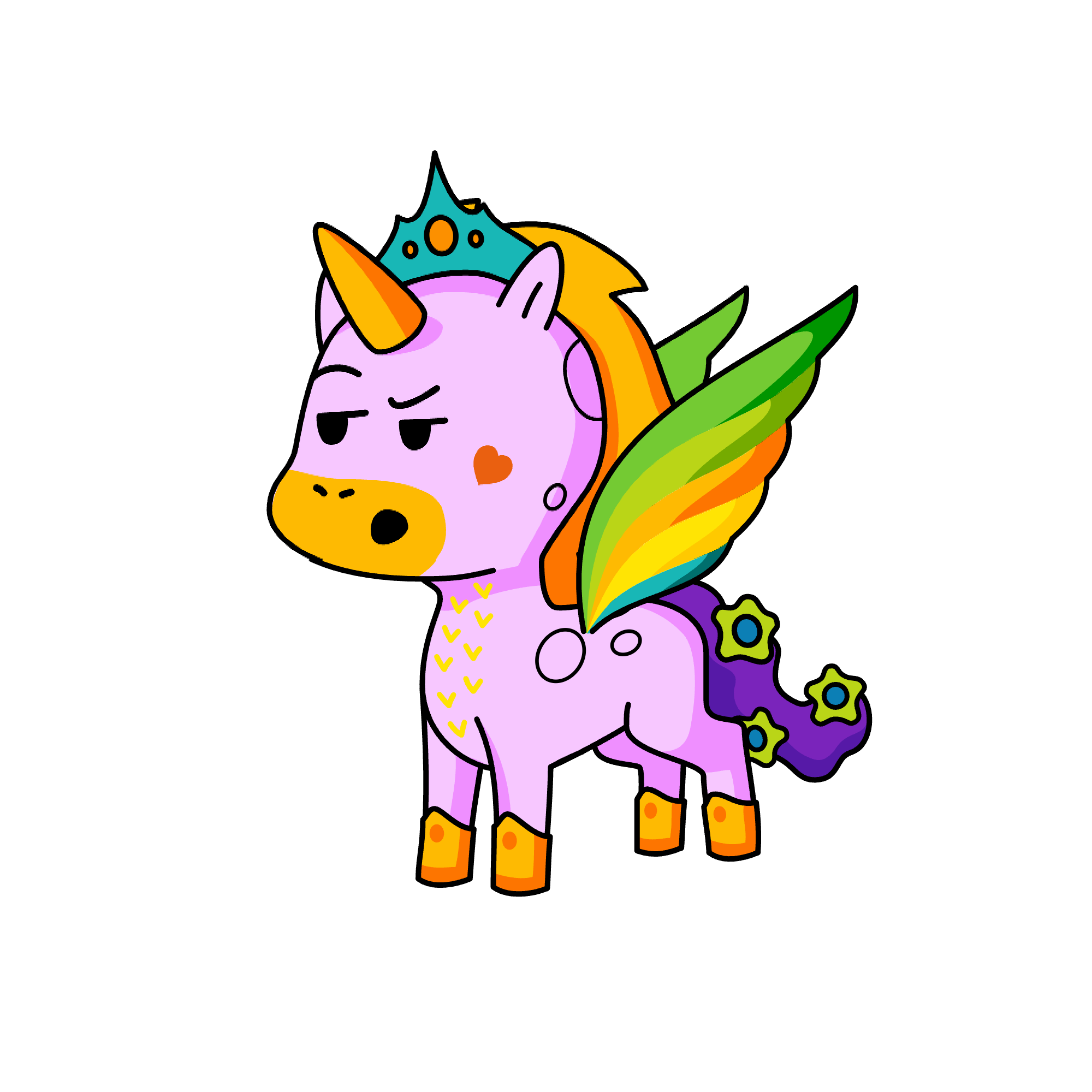 Mooniy Torn, the unicorn