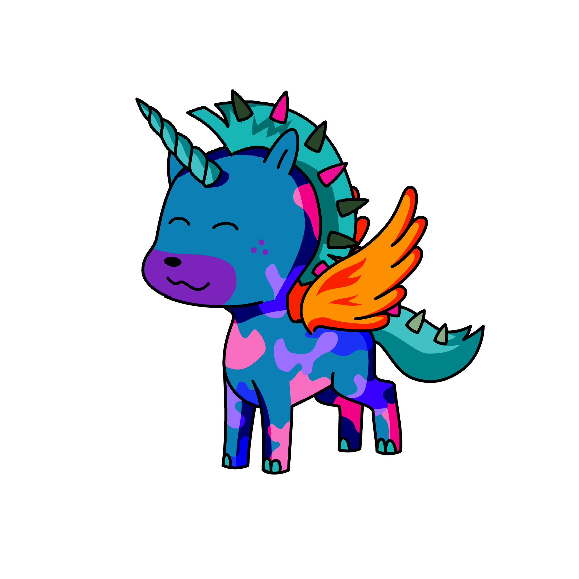 M, the unicorn
