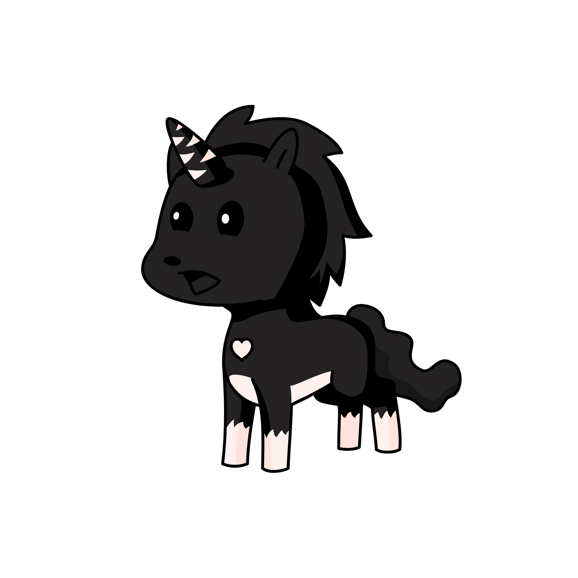 Ravenpaw, the unicorn