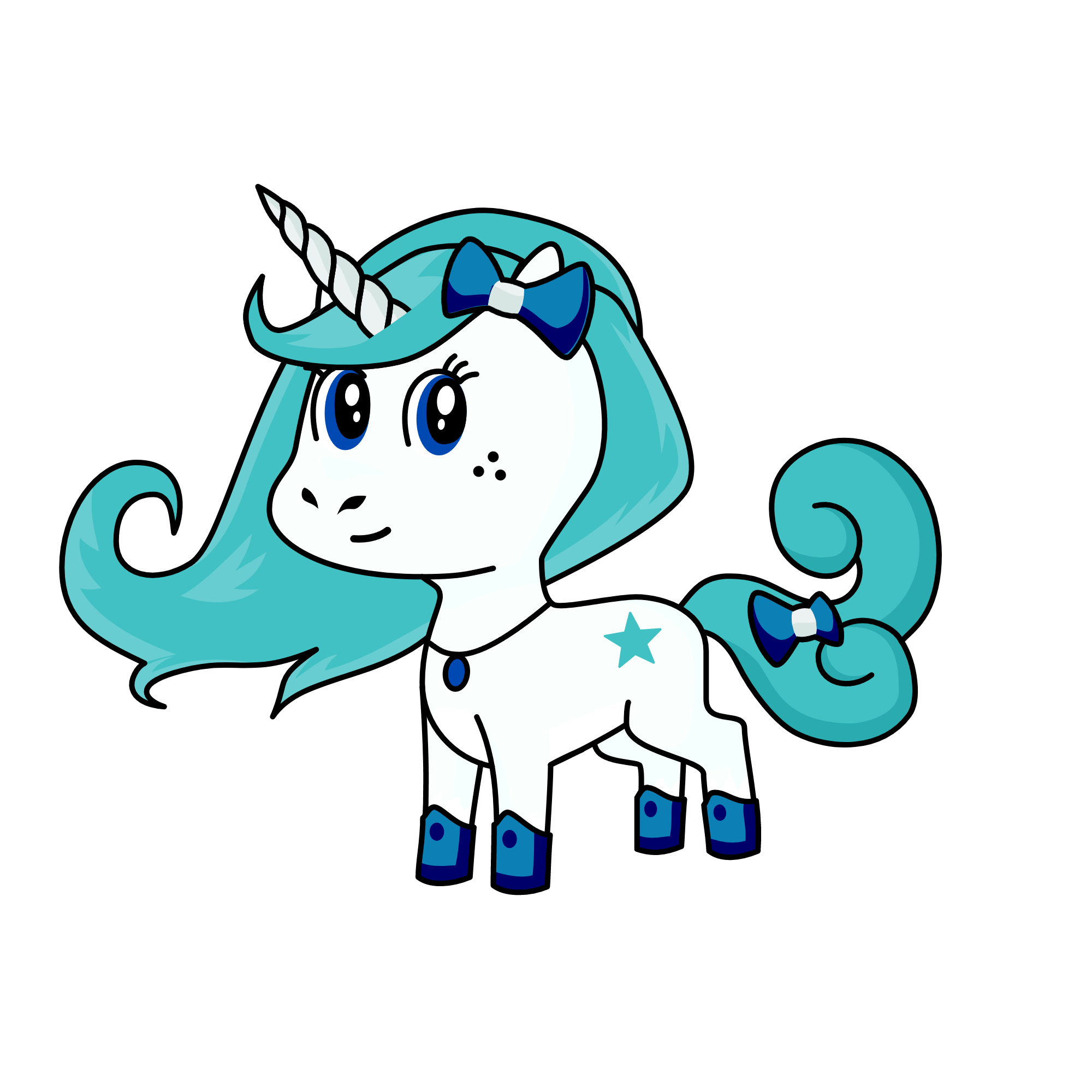 Crystal Pop, the unicorn