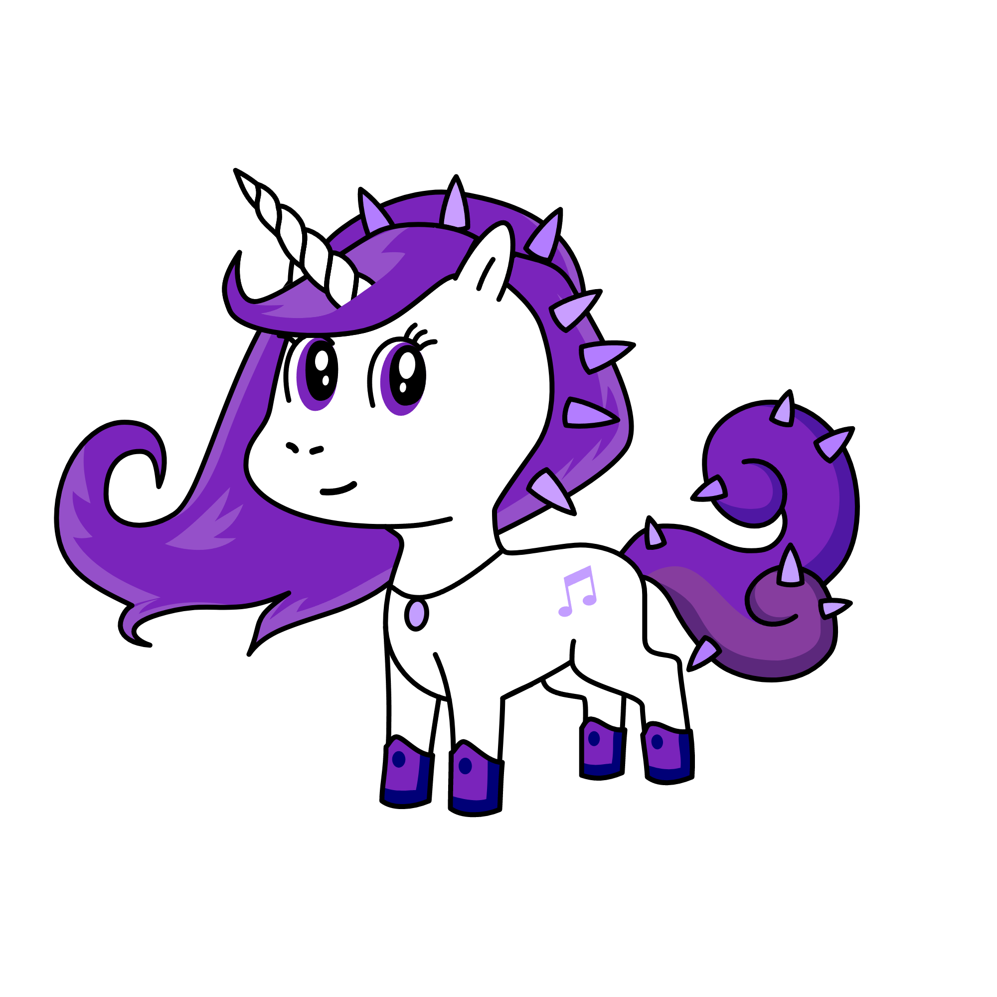 Flash Pop, the unicorn