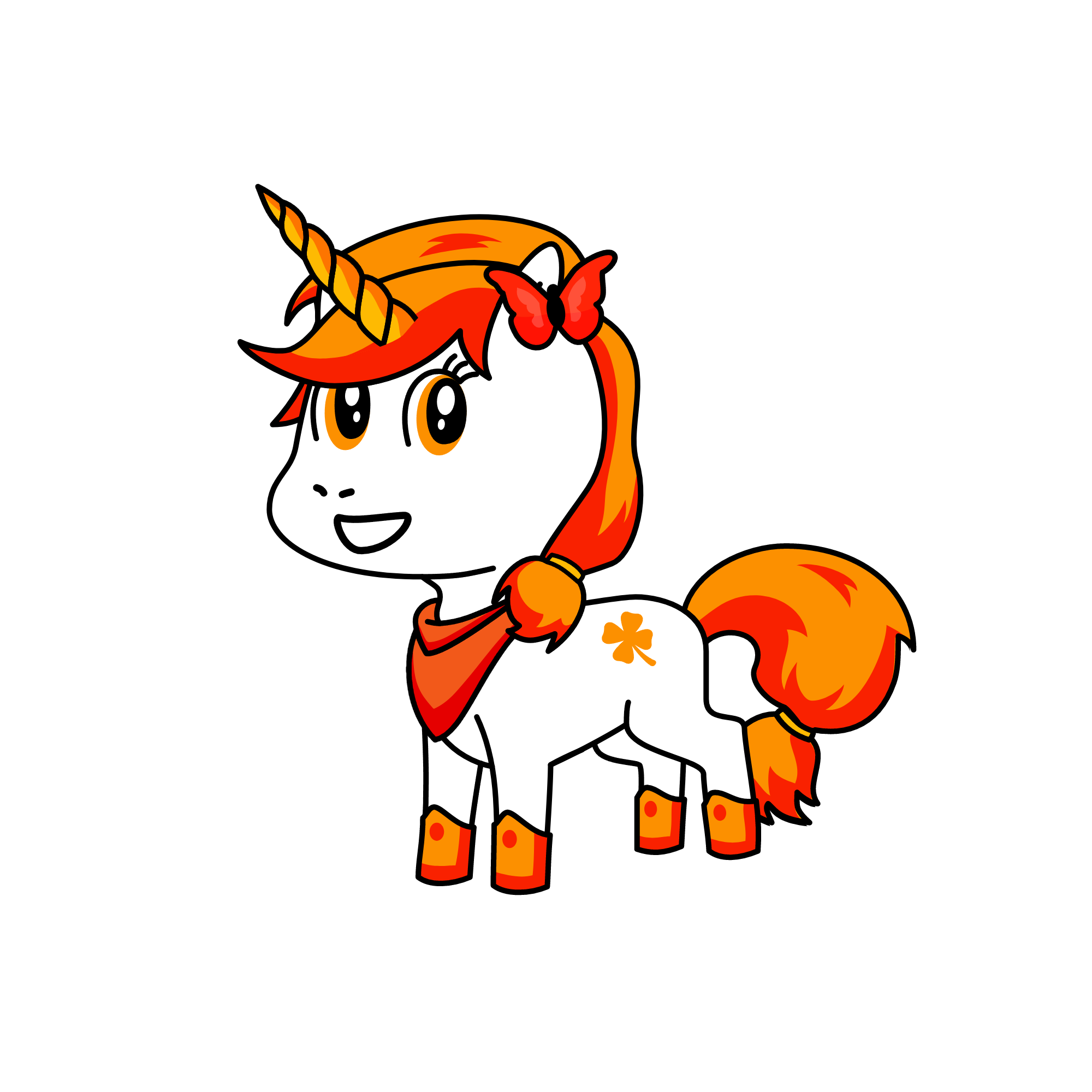 Glow Pop, the unicorn