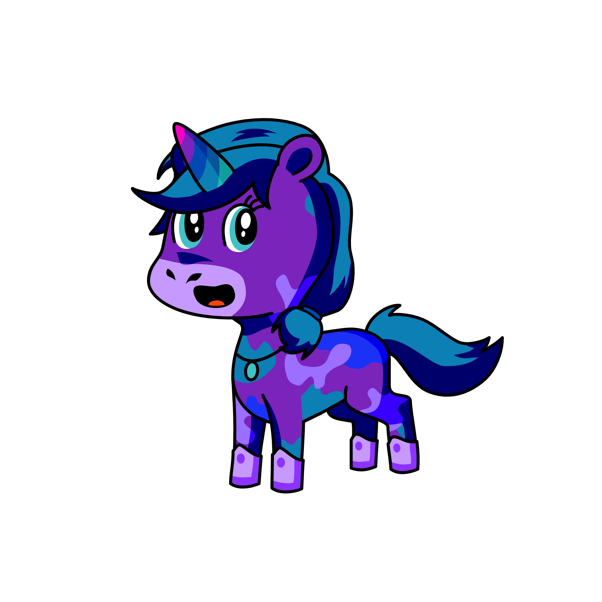 Hazel, the unicorn