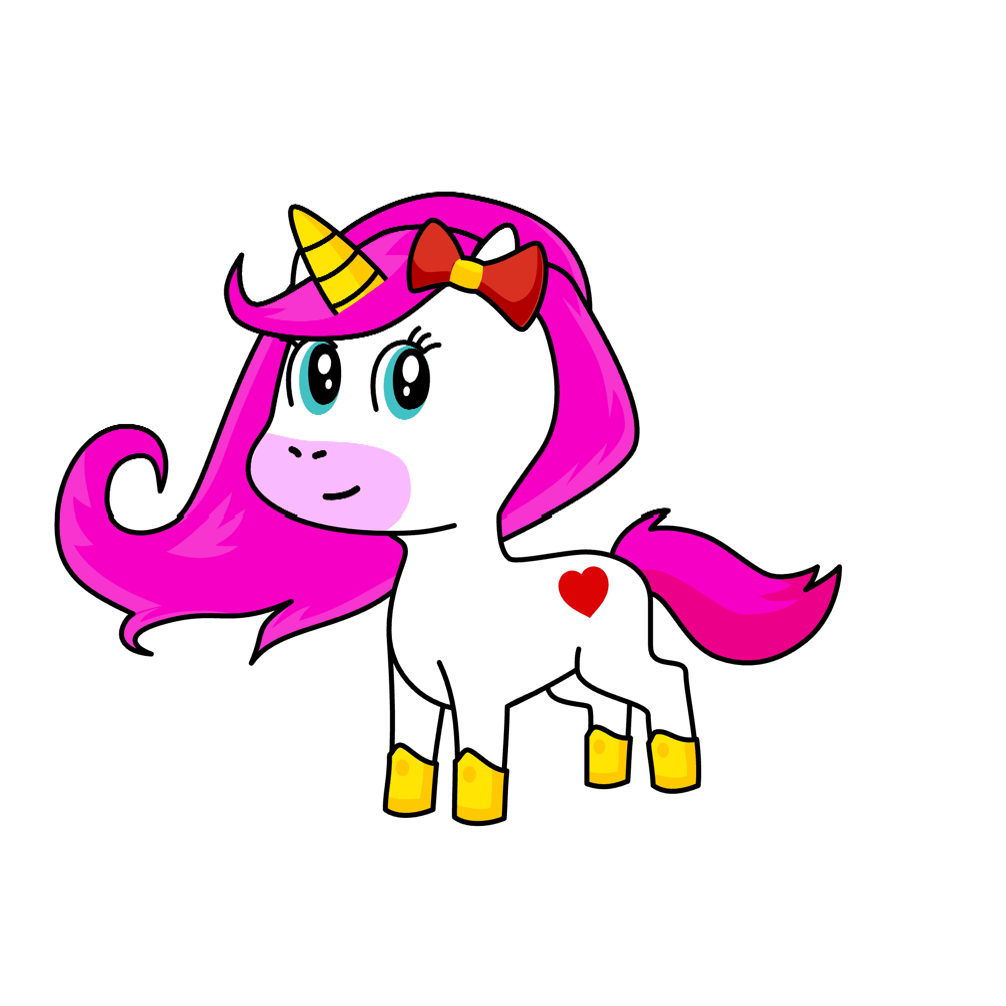 Lilly, the unicorn