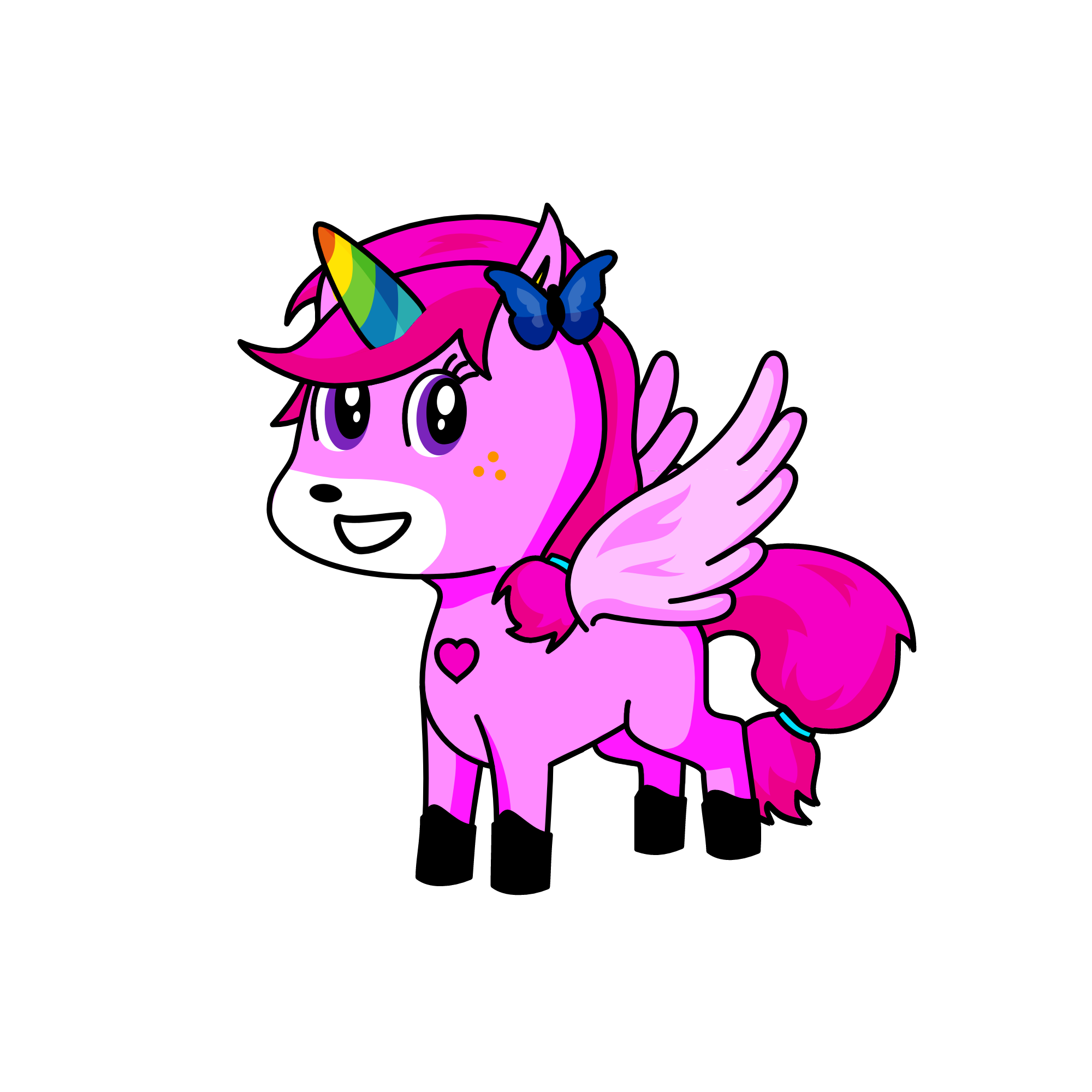 Love, the unicorn