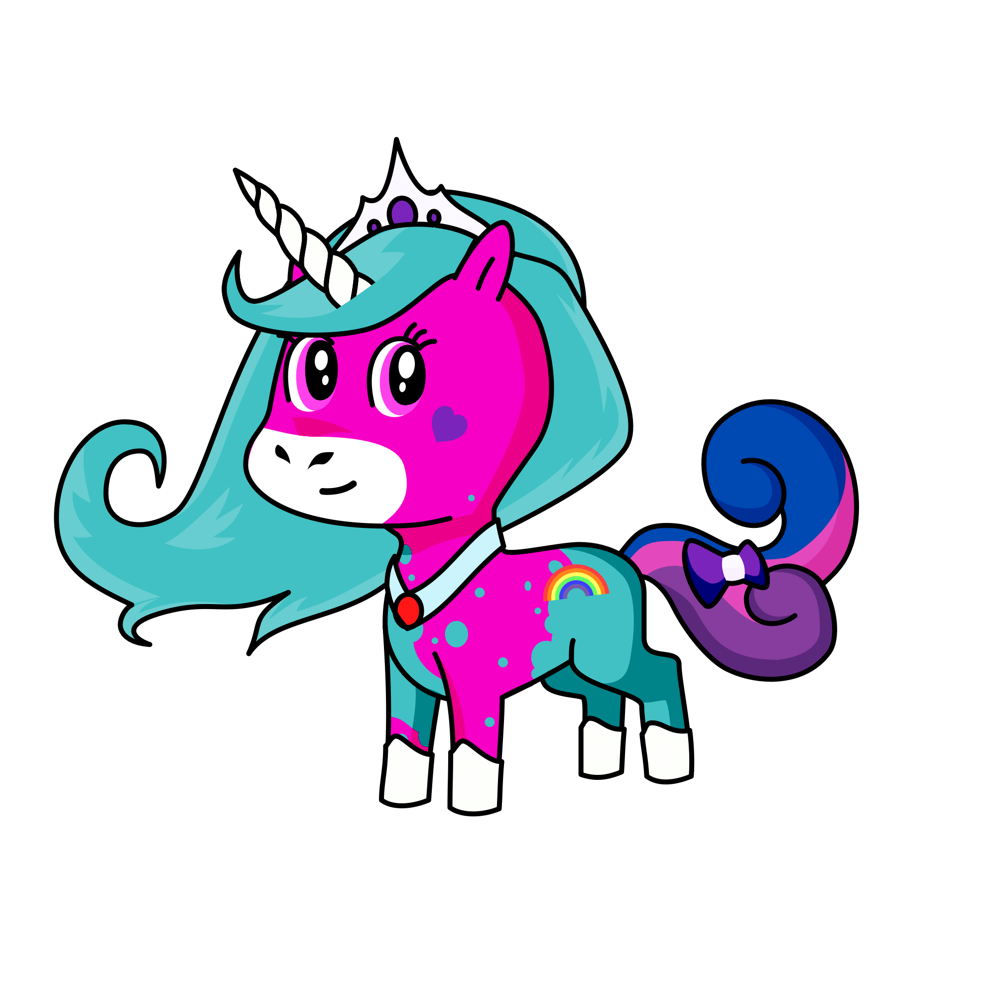  Fluffy the unicorn , the unicorn