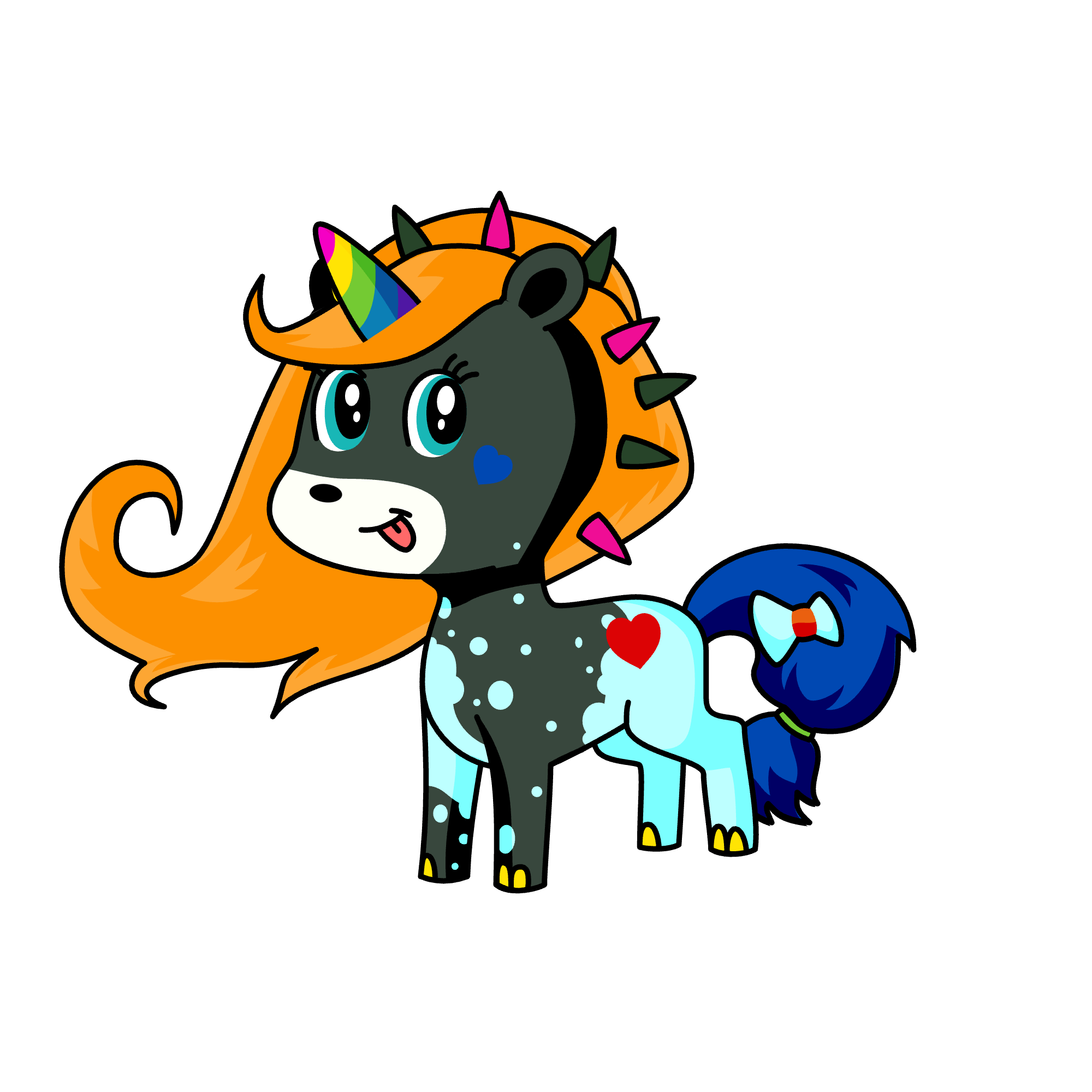 chispita, the unicorn