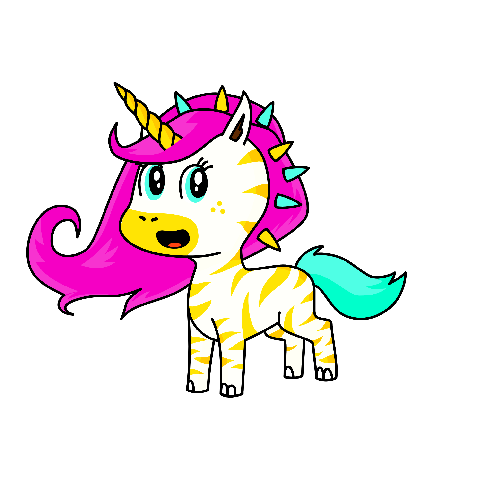 Sufiana Uni, the unicorn