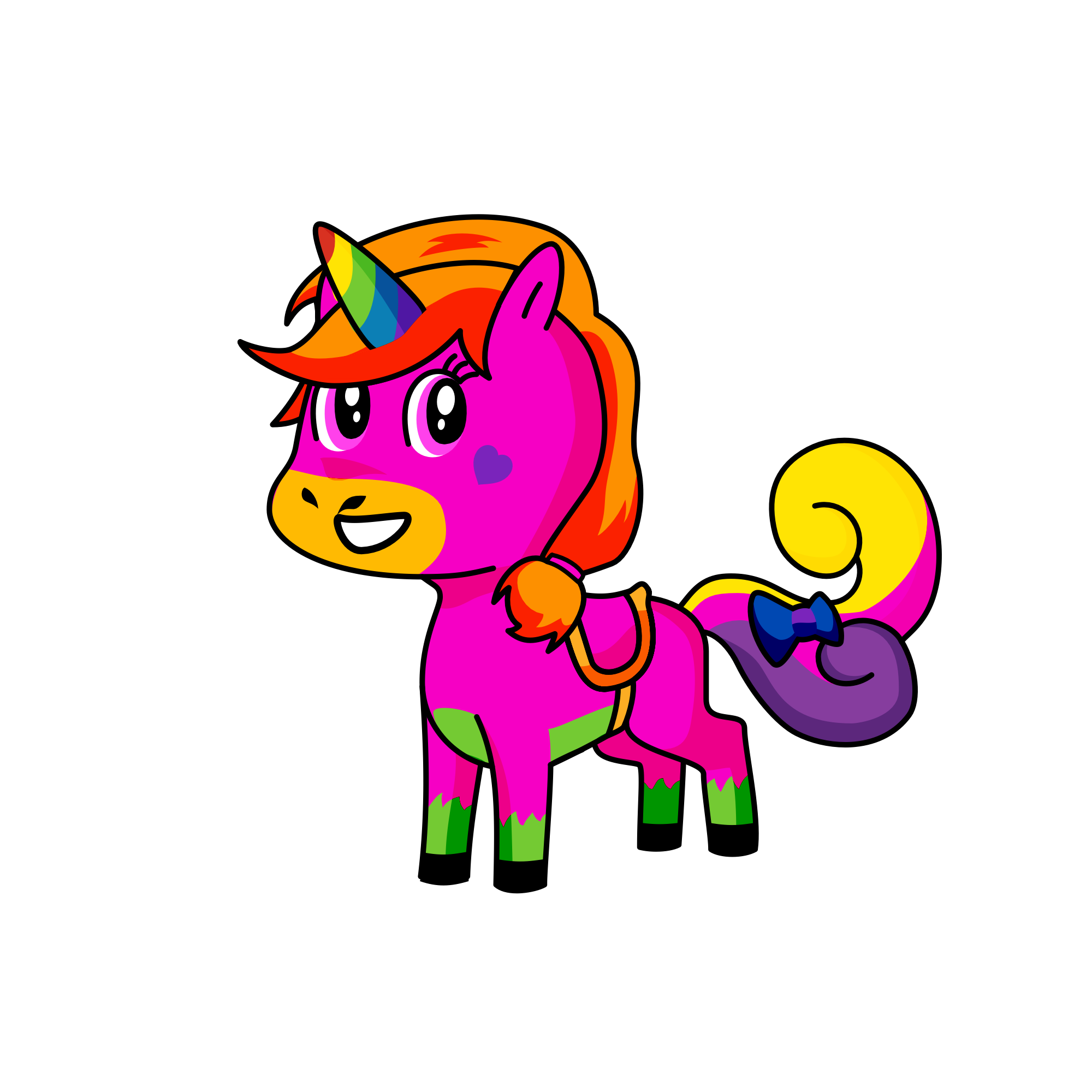 Cinda, the unicorn