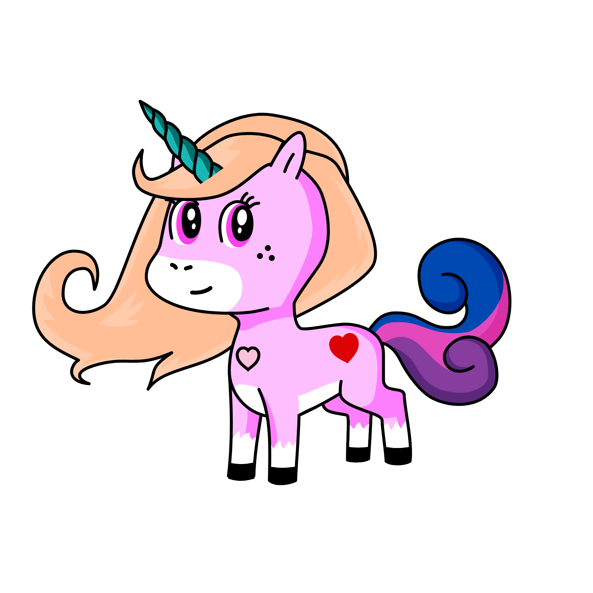hazel, the unicorn