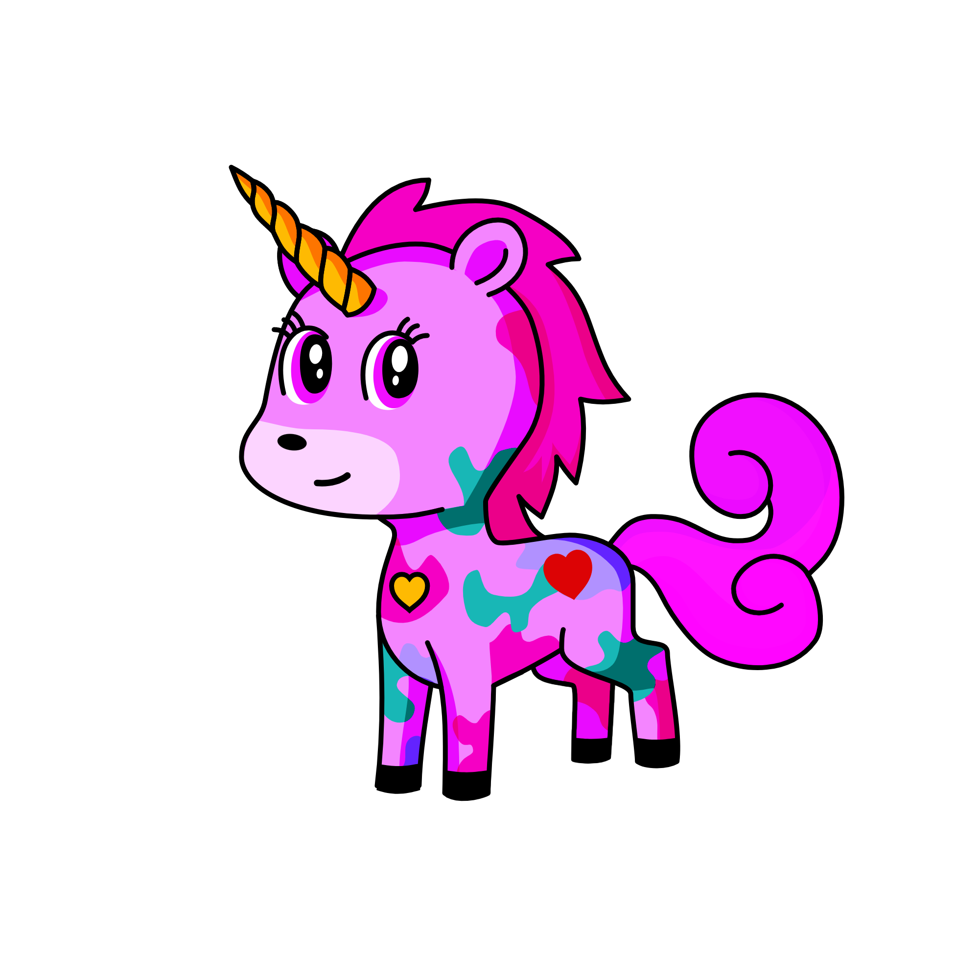 nana, the unicorn