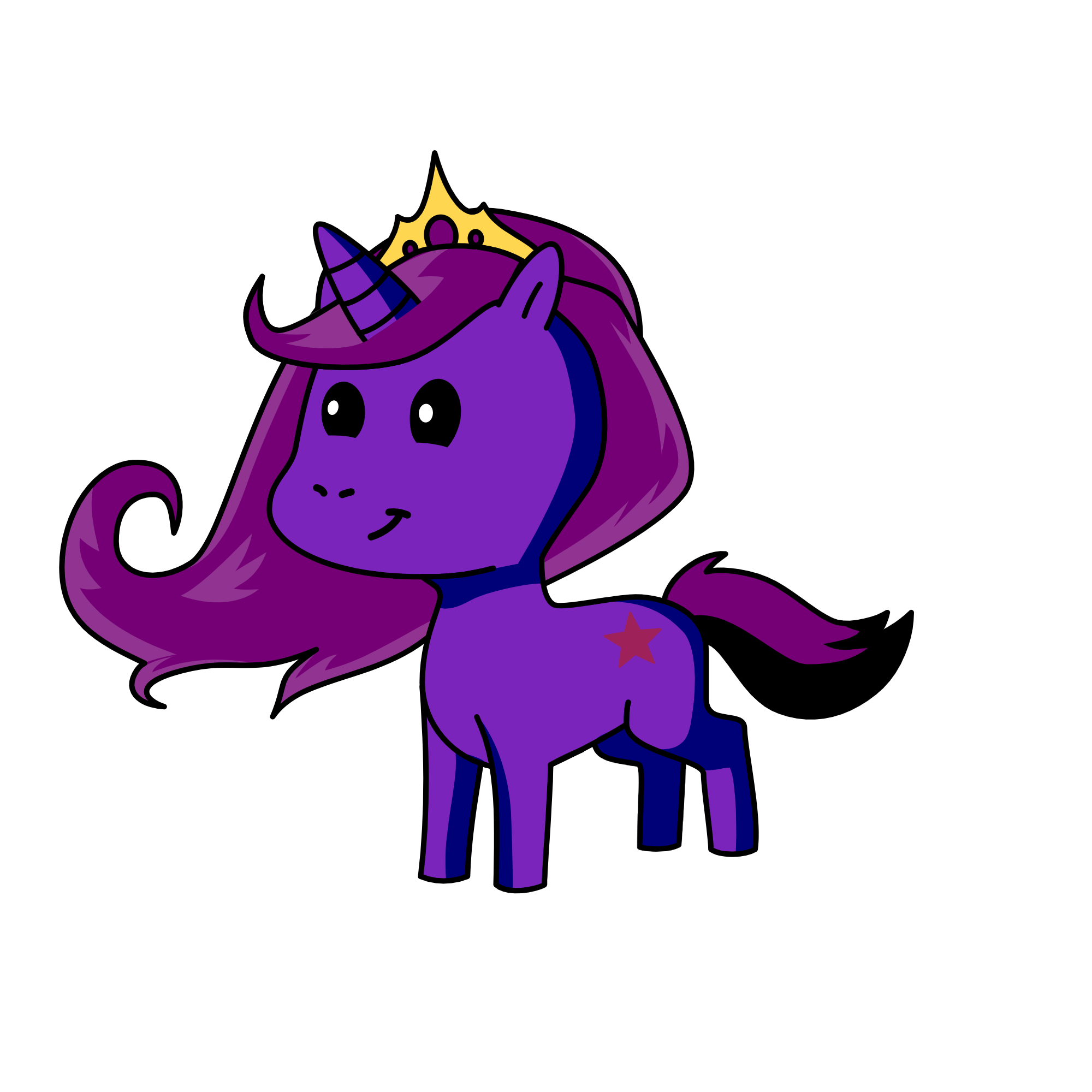 Twilight Sparkle, the unicorn