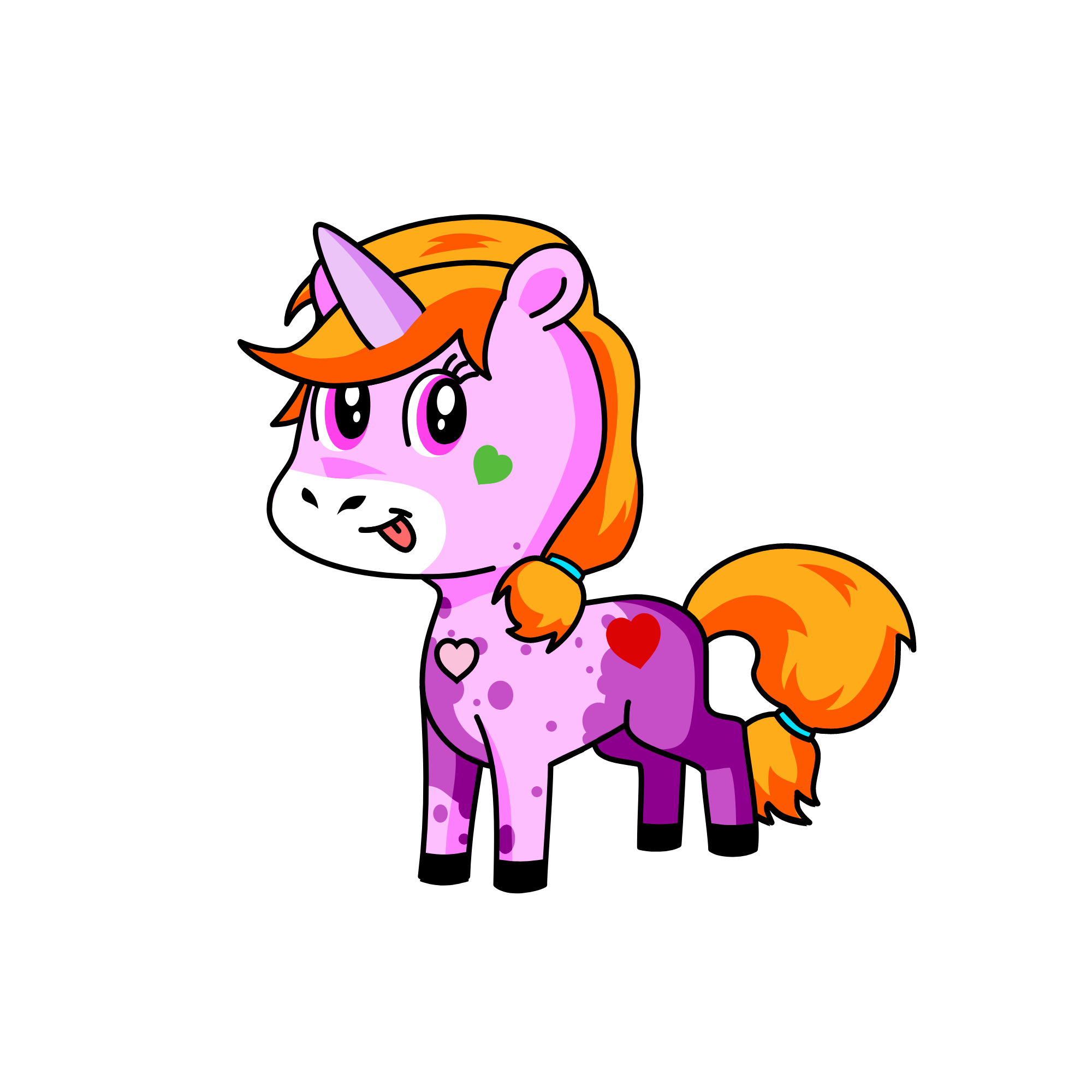 silly, the unicorn