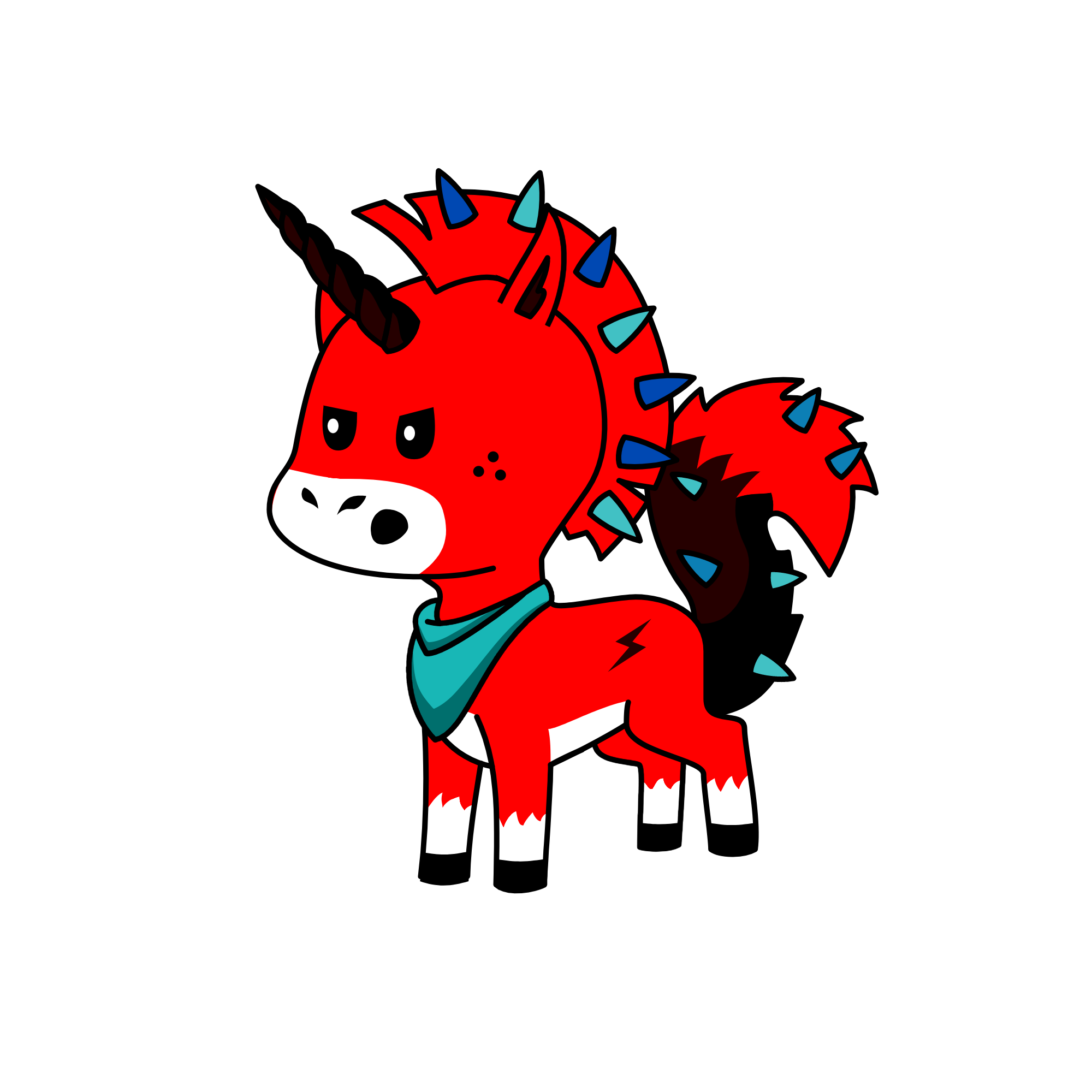 devil, the unicorn