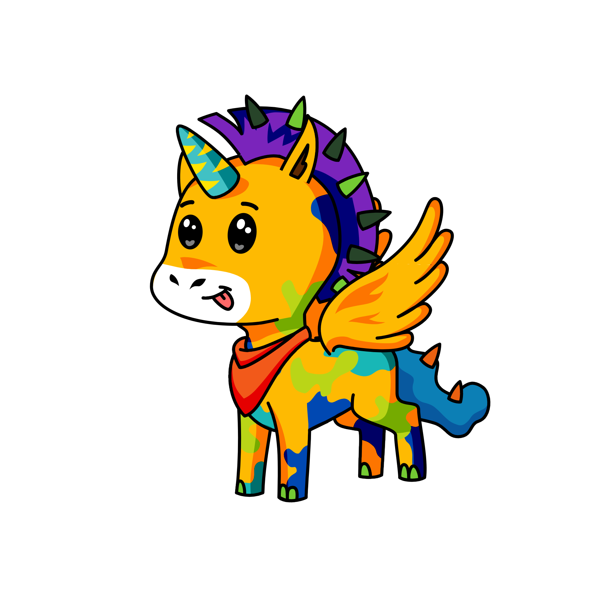 Chenio, the unicorn