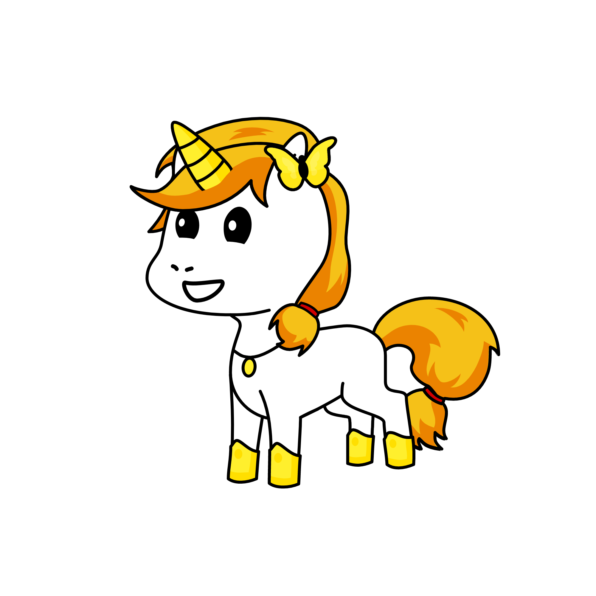 Violeta, the unicorn