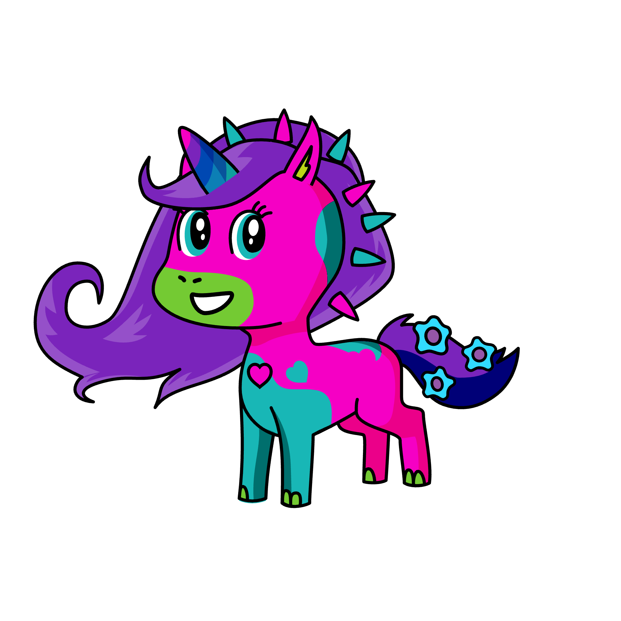 dawn, the unicorn