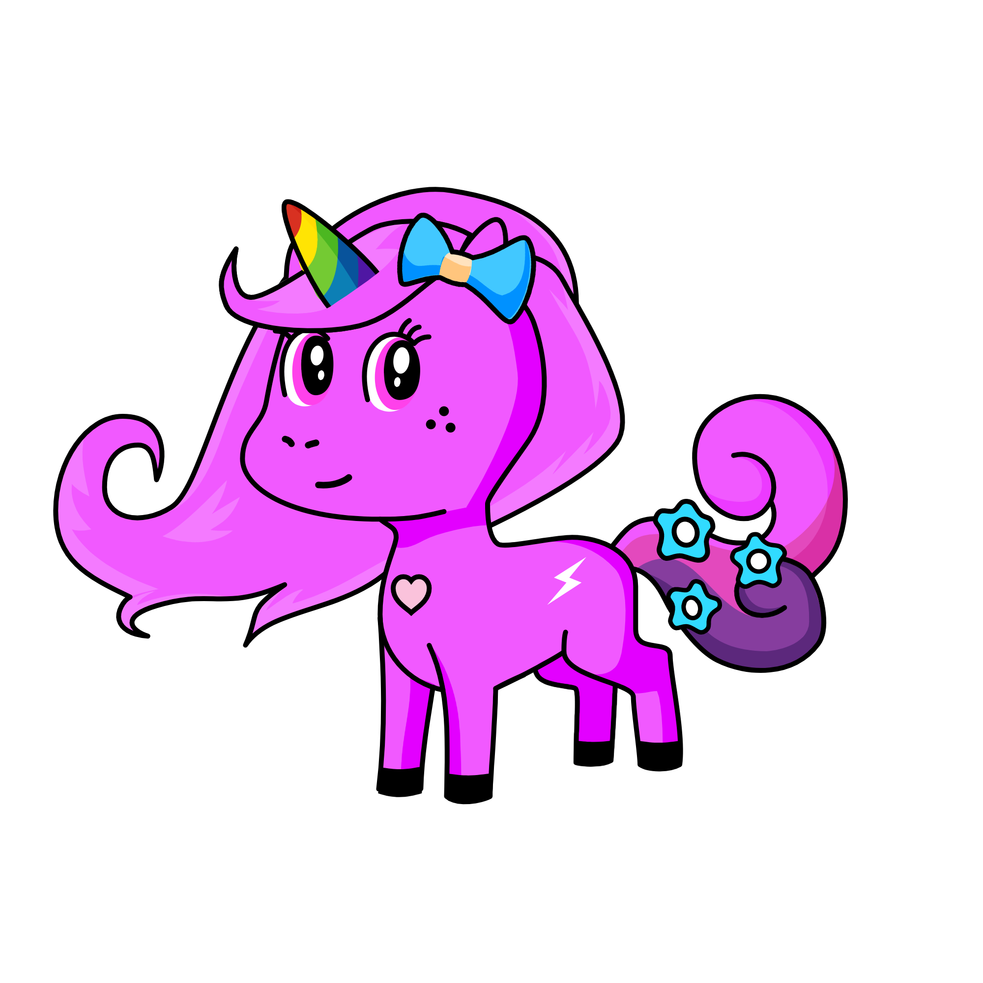 jade, the unicorn