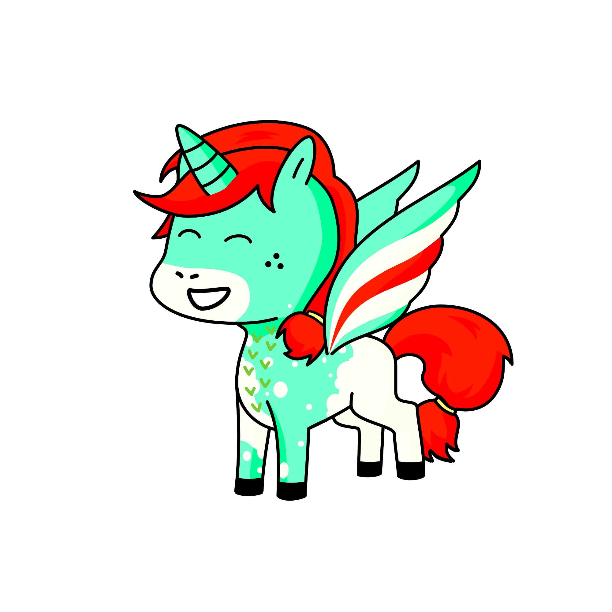 pepermint, the unicorn