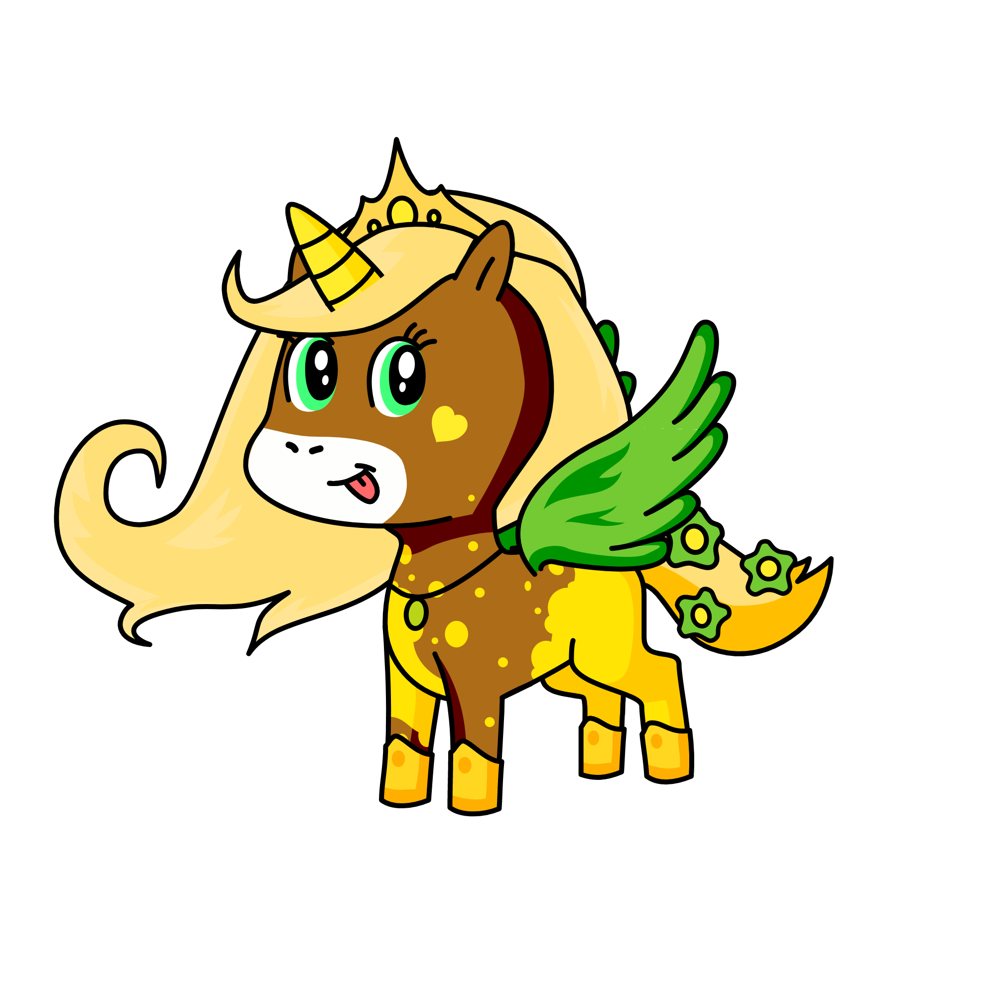 cashyna, the unicorn