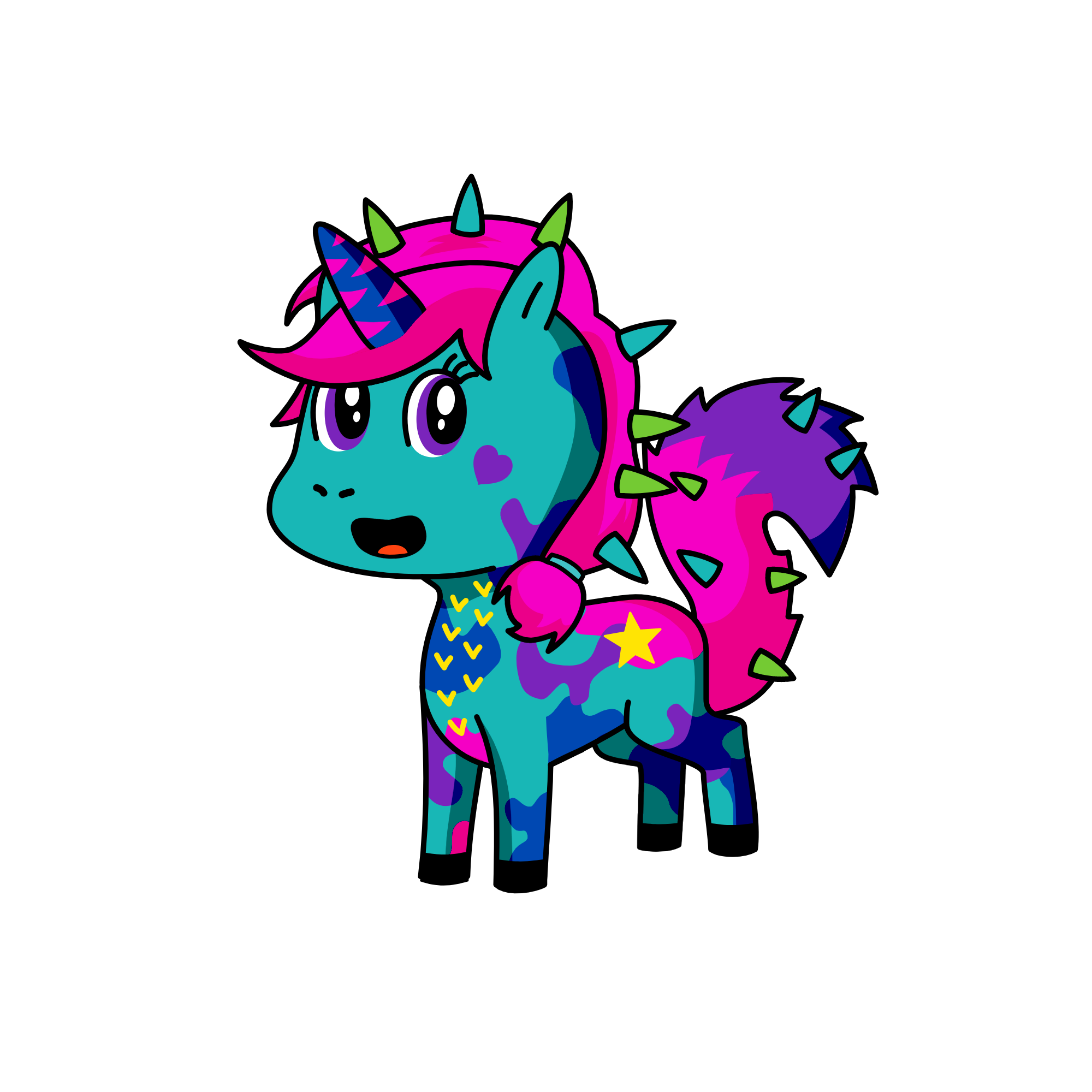 Sunny, the unicorn
