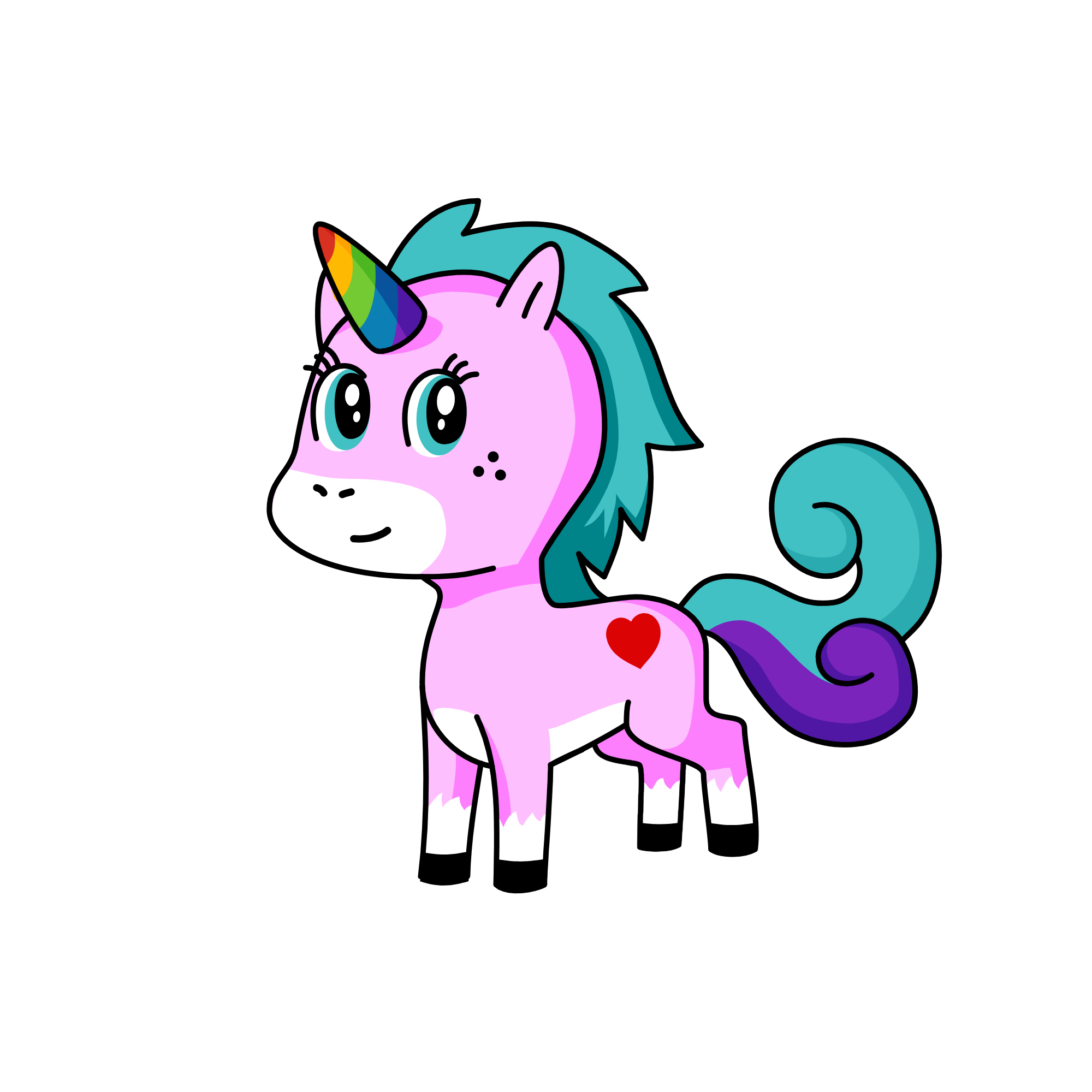 圓圓, the unicorn