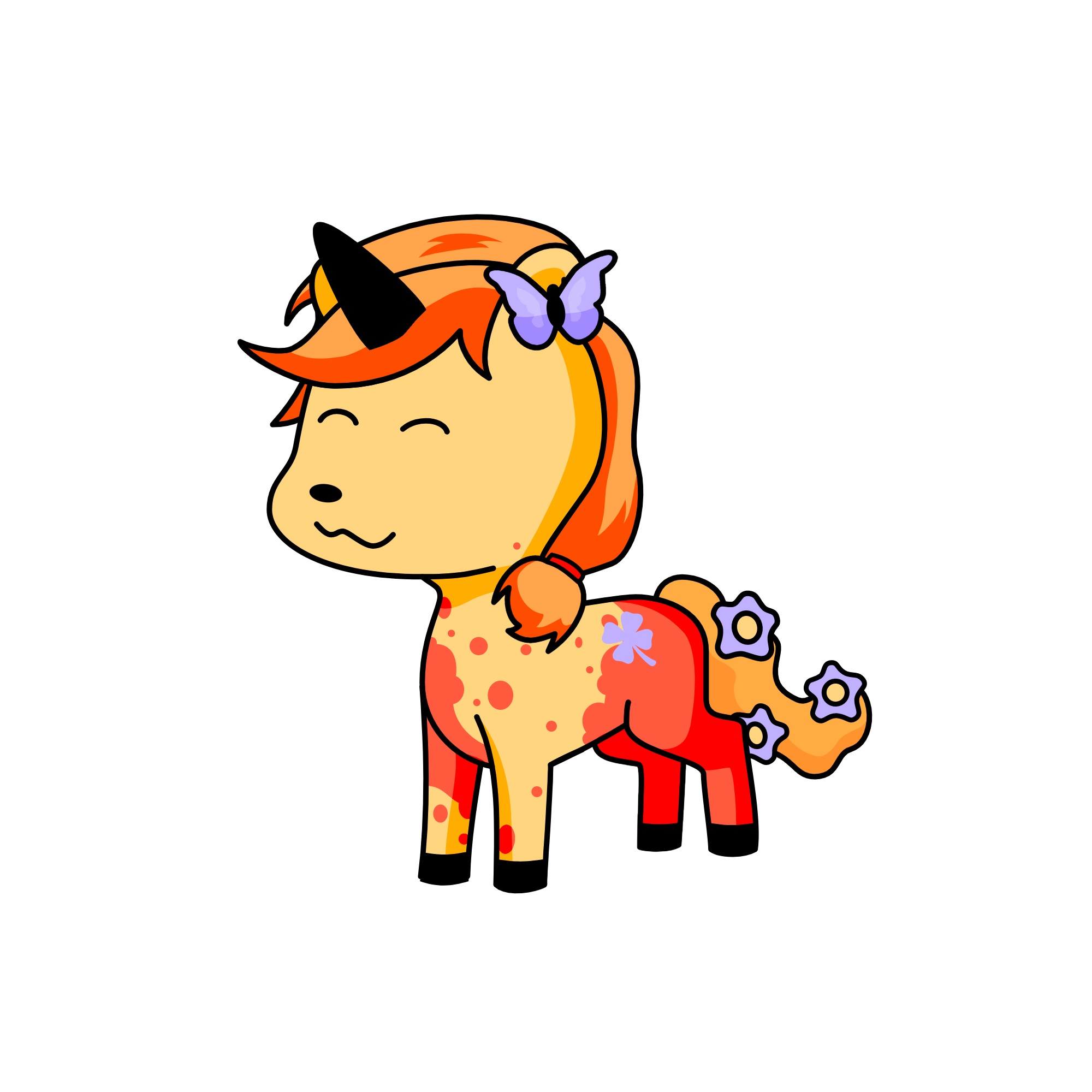Butterfly :), the unicorn