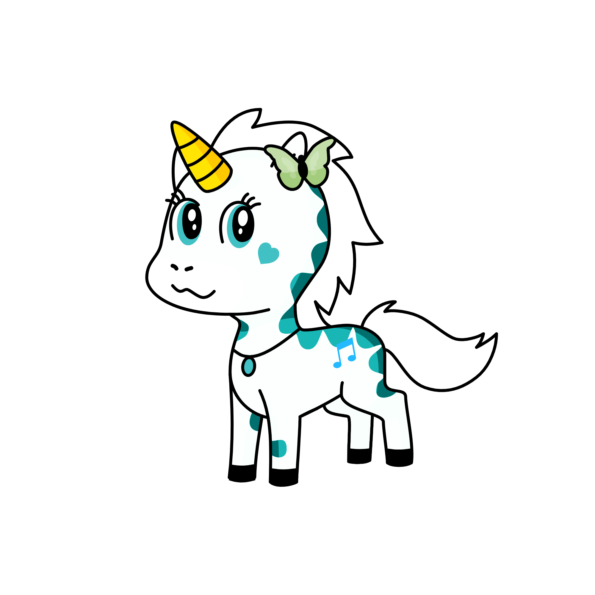 Buttercup, the unicorn