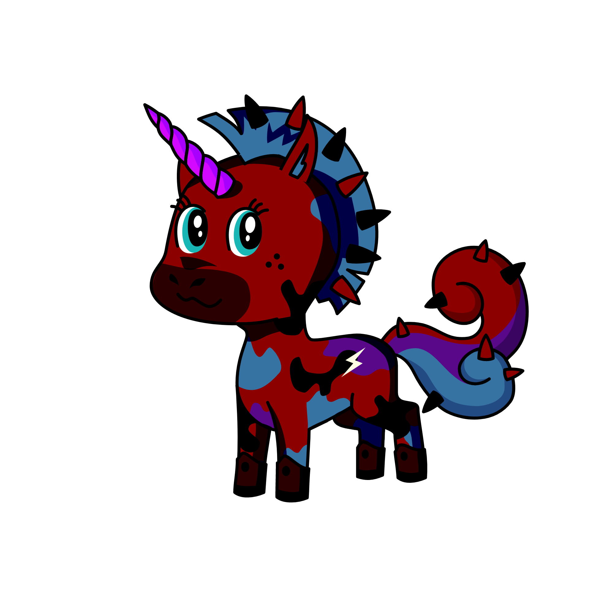 aster, the unicorn