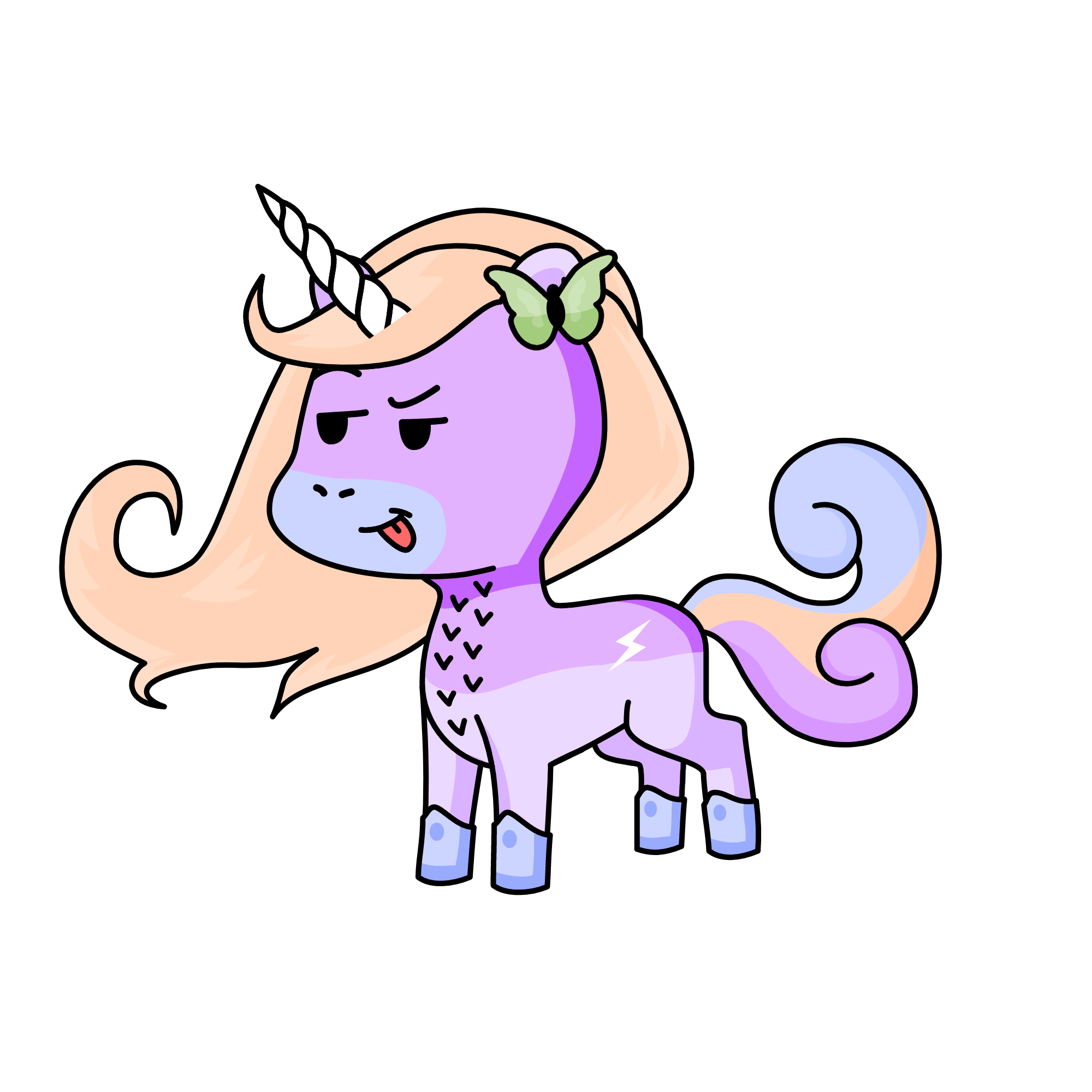 Victoria, the unicorn