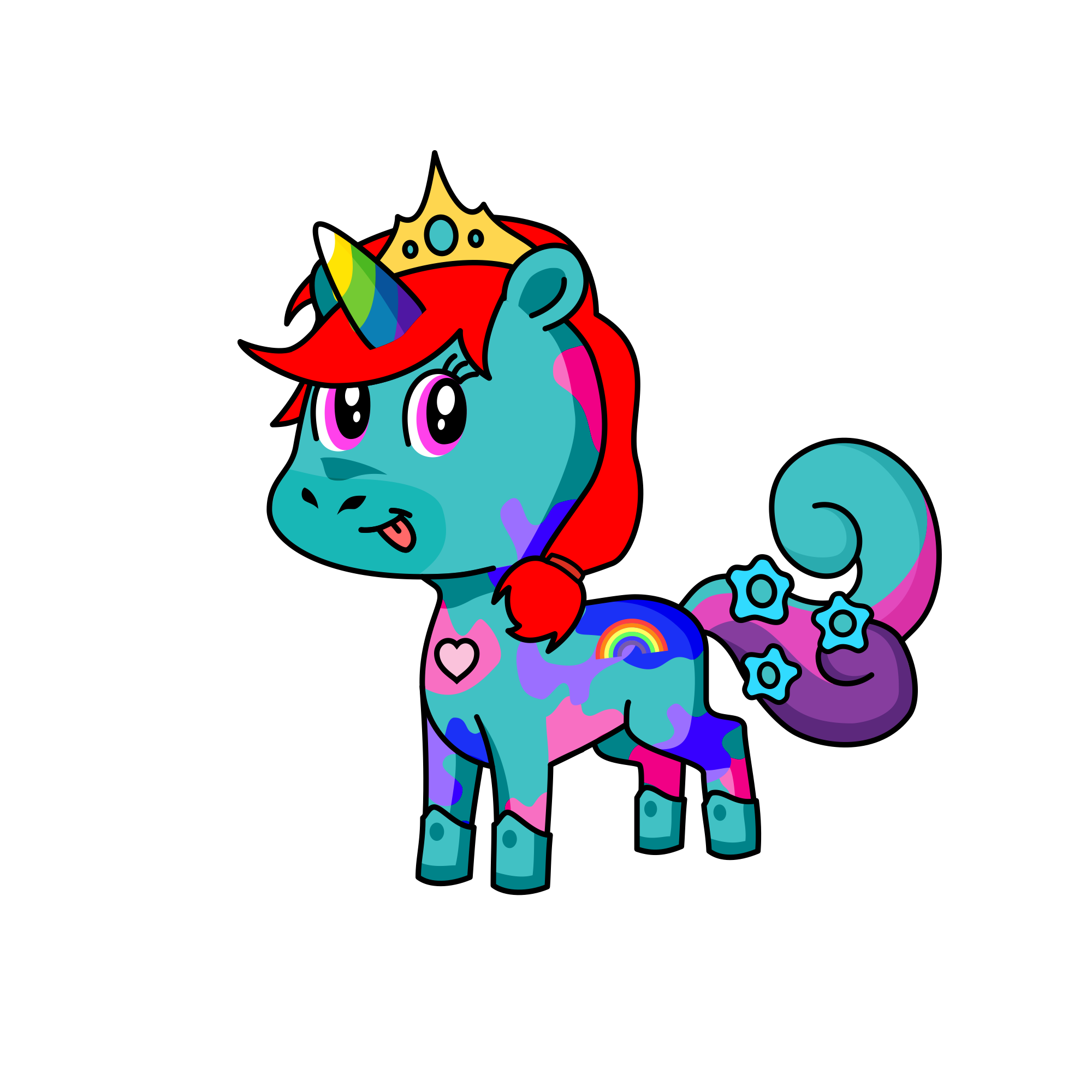Princess Unicorn, the unicorn
