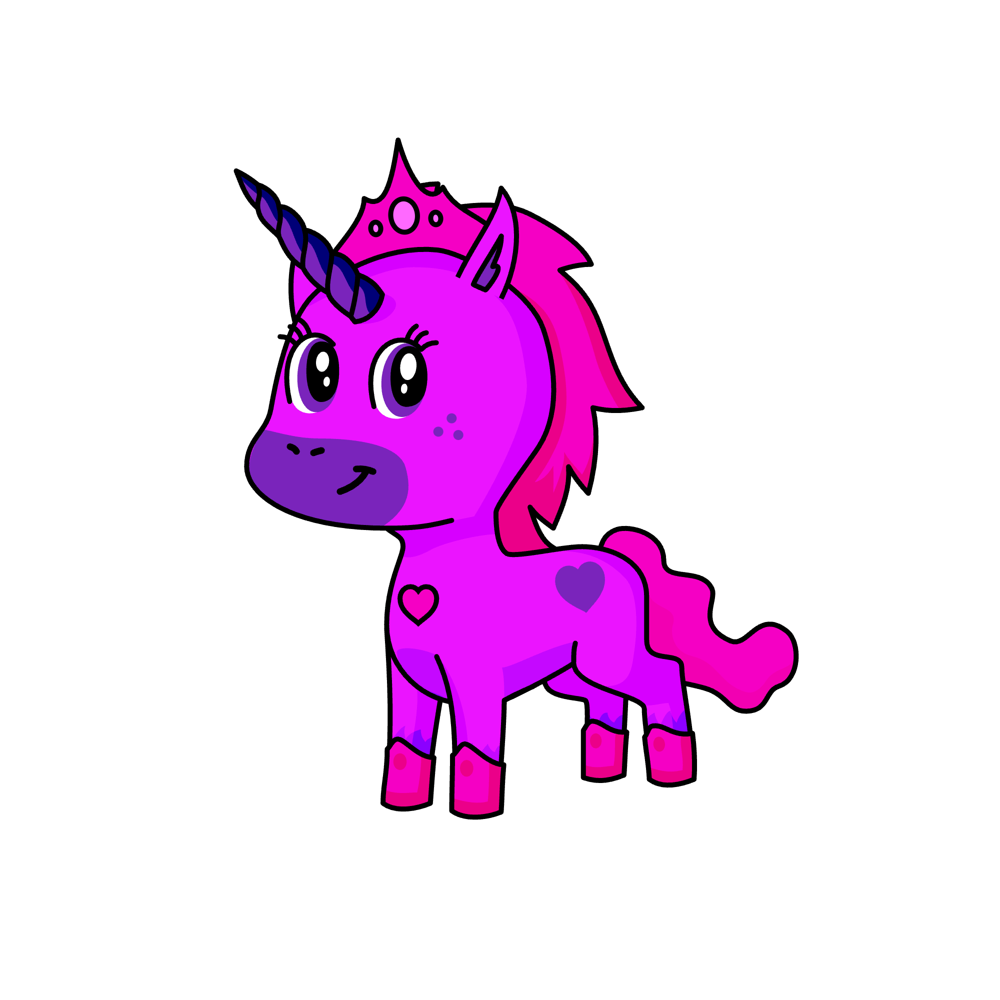 Violk, the unicorn