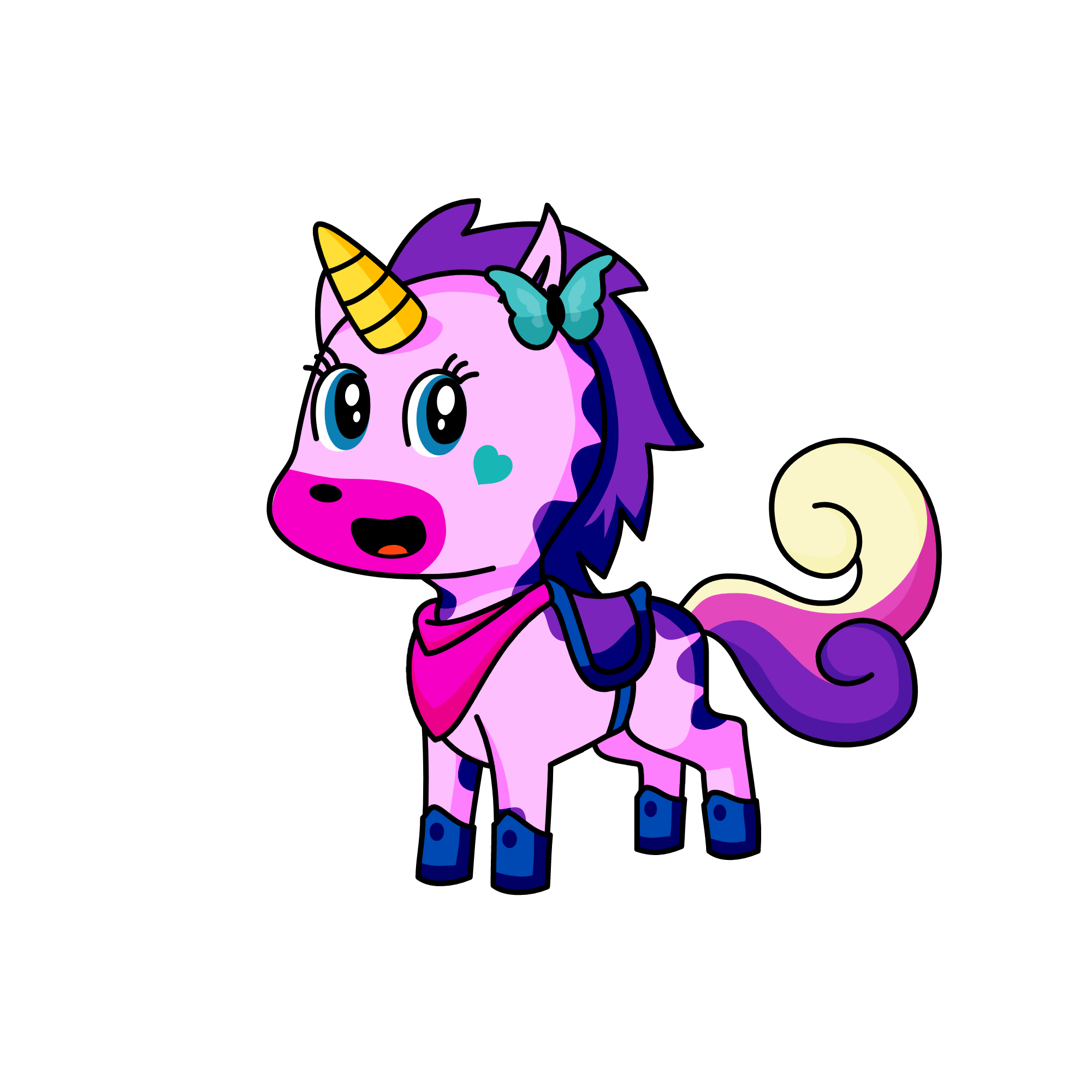 Luffypuffy Princess, the unicorn