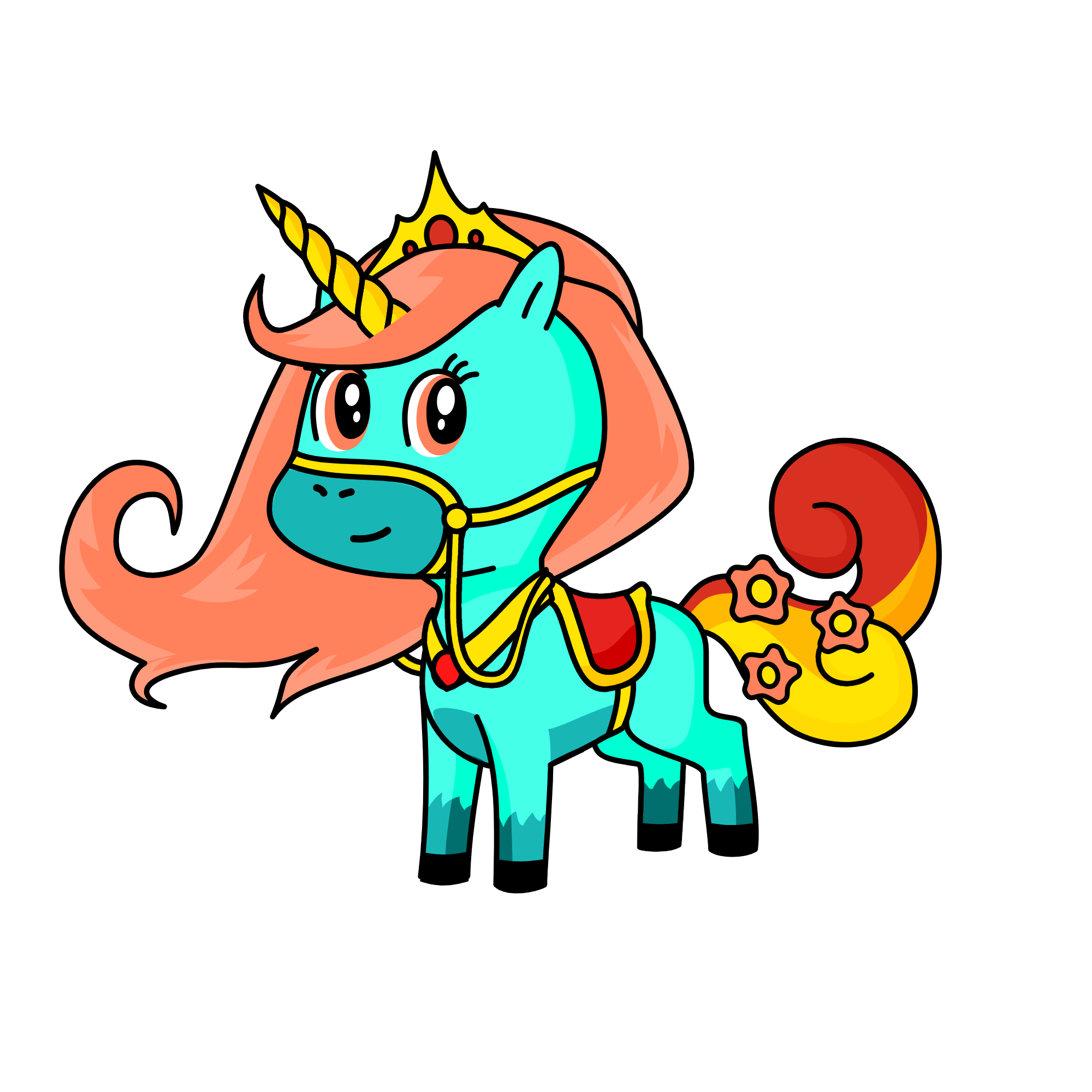 cristal., the unicorn