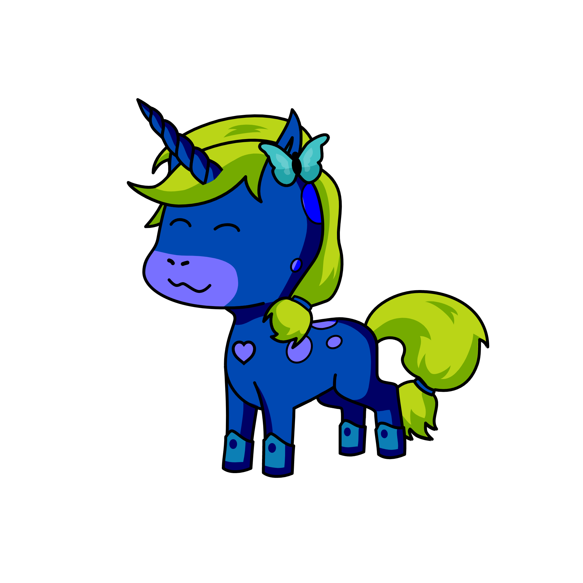 fish, the unicorn